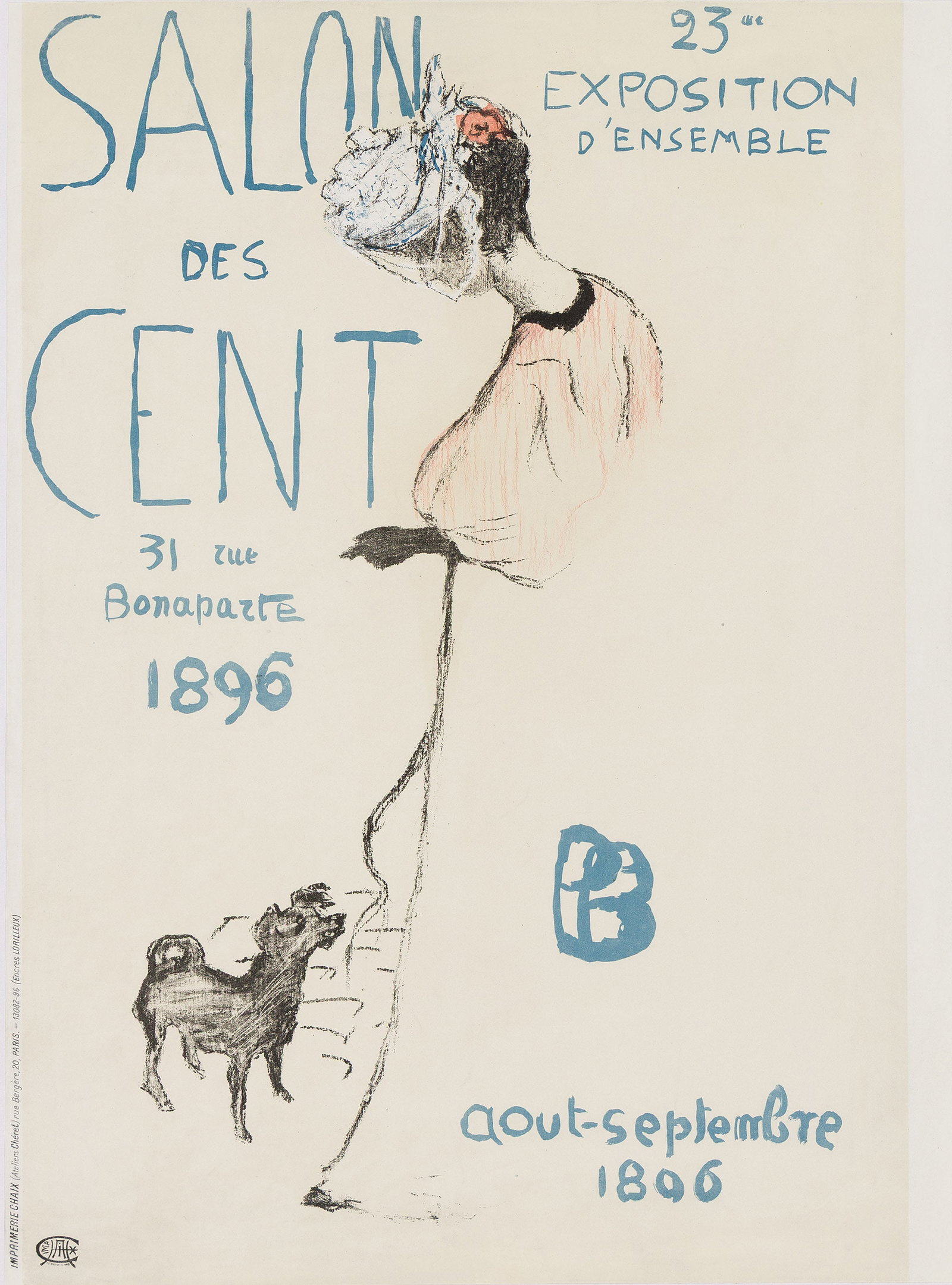 Pierre Bonnard, Salon des Cent. 1896. (1 of 1)