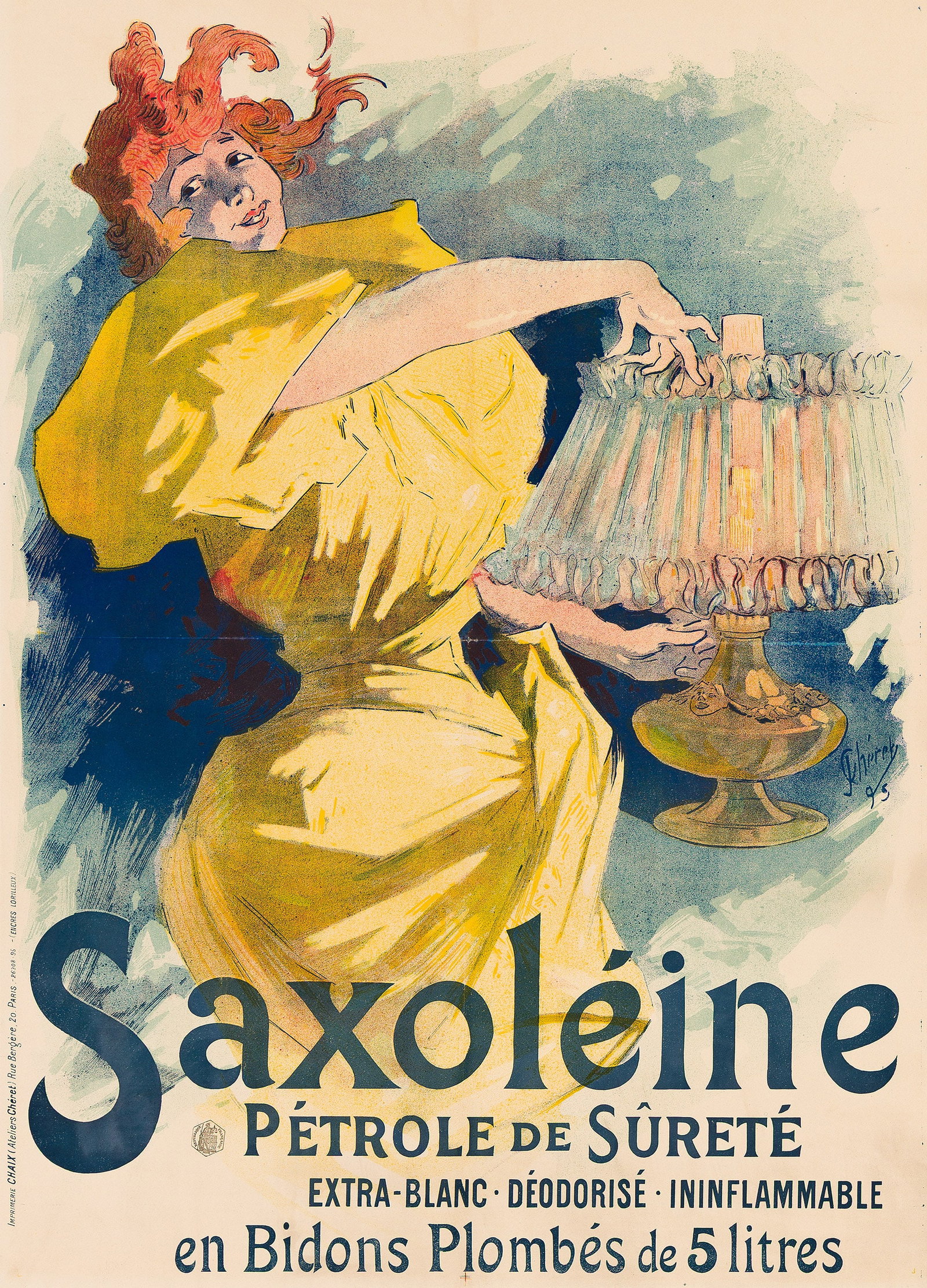 Jules Chéret, Saxoléine. 1895. (1 of 1)