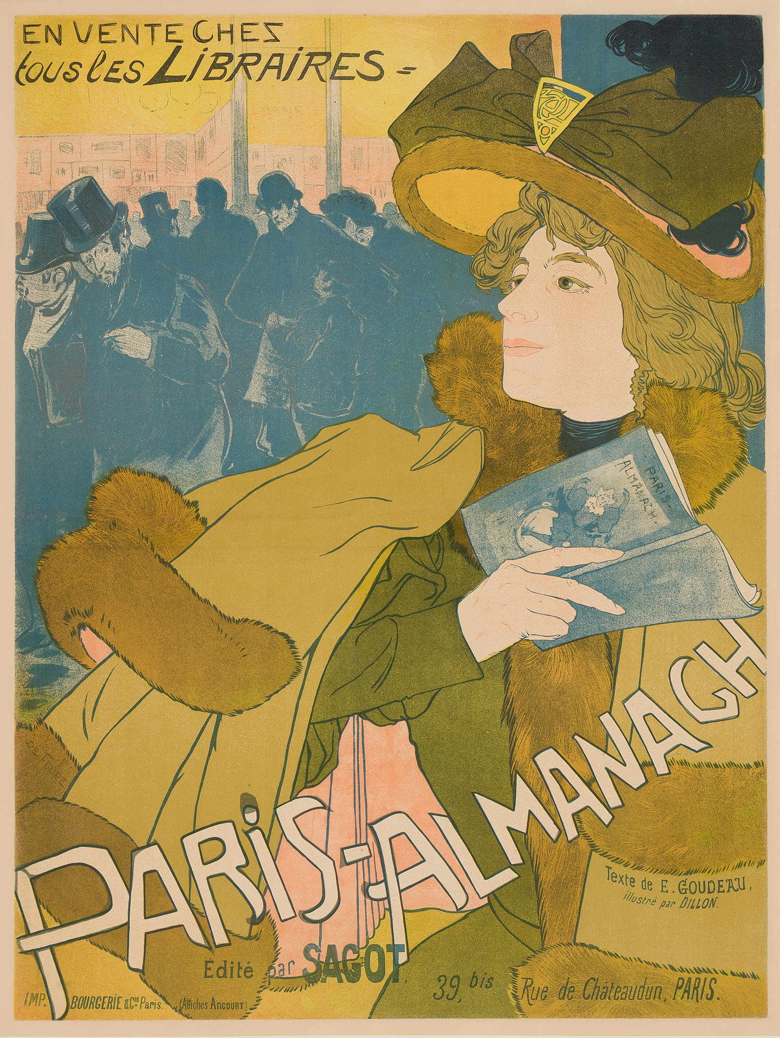 Georges de Feure, Paris Almanach. 1894. (1 of 1)