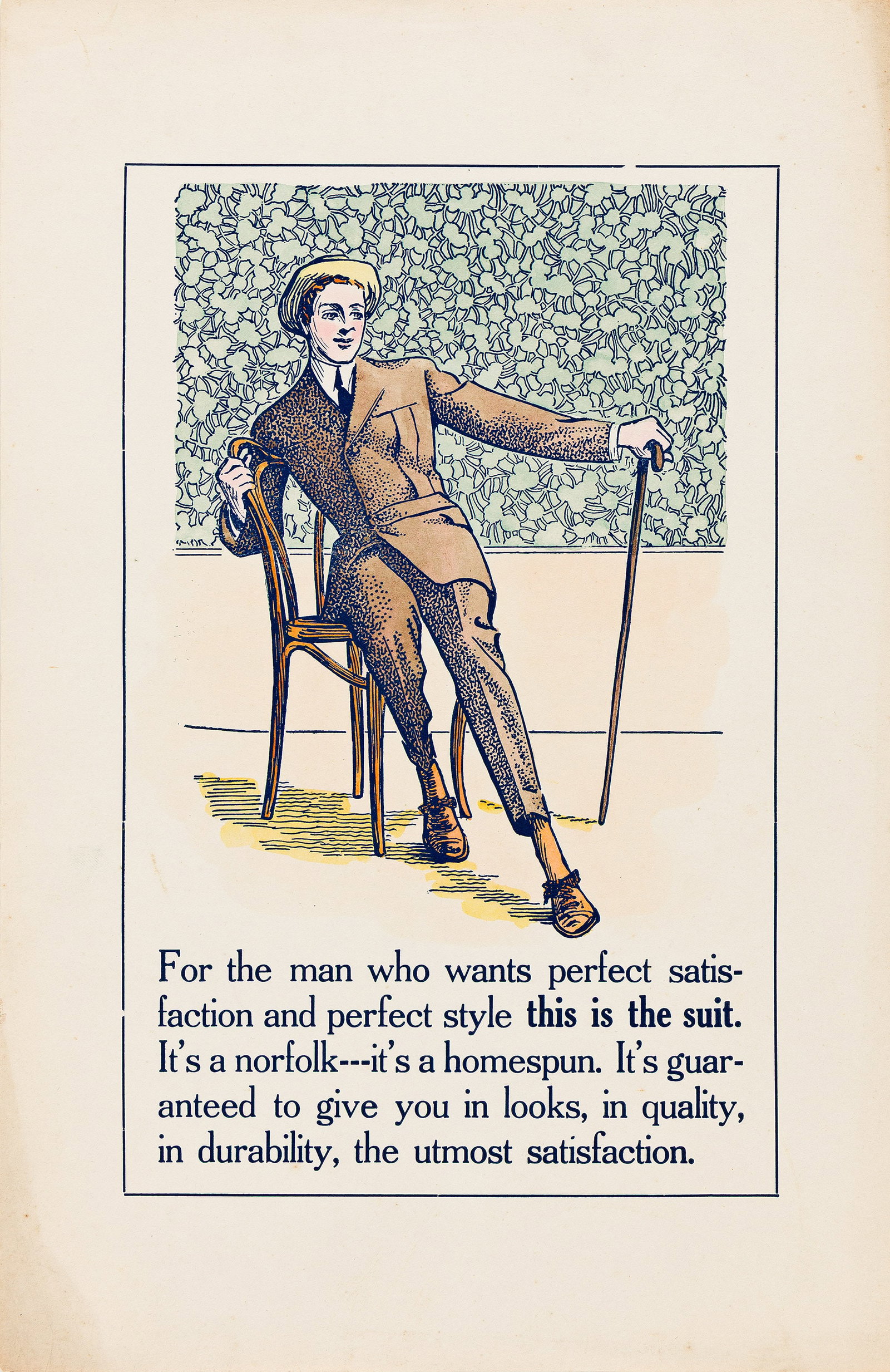 Will Phillip Hooper, [Sample of Window Poster Service]. Group of approx. 123 plates. 1907 & 1913. (1 of 4)