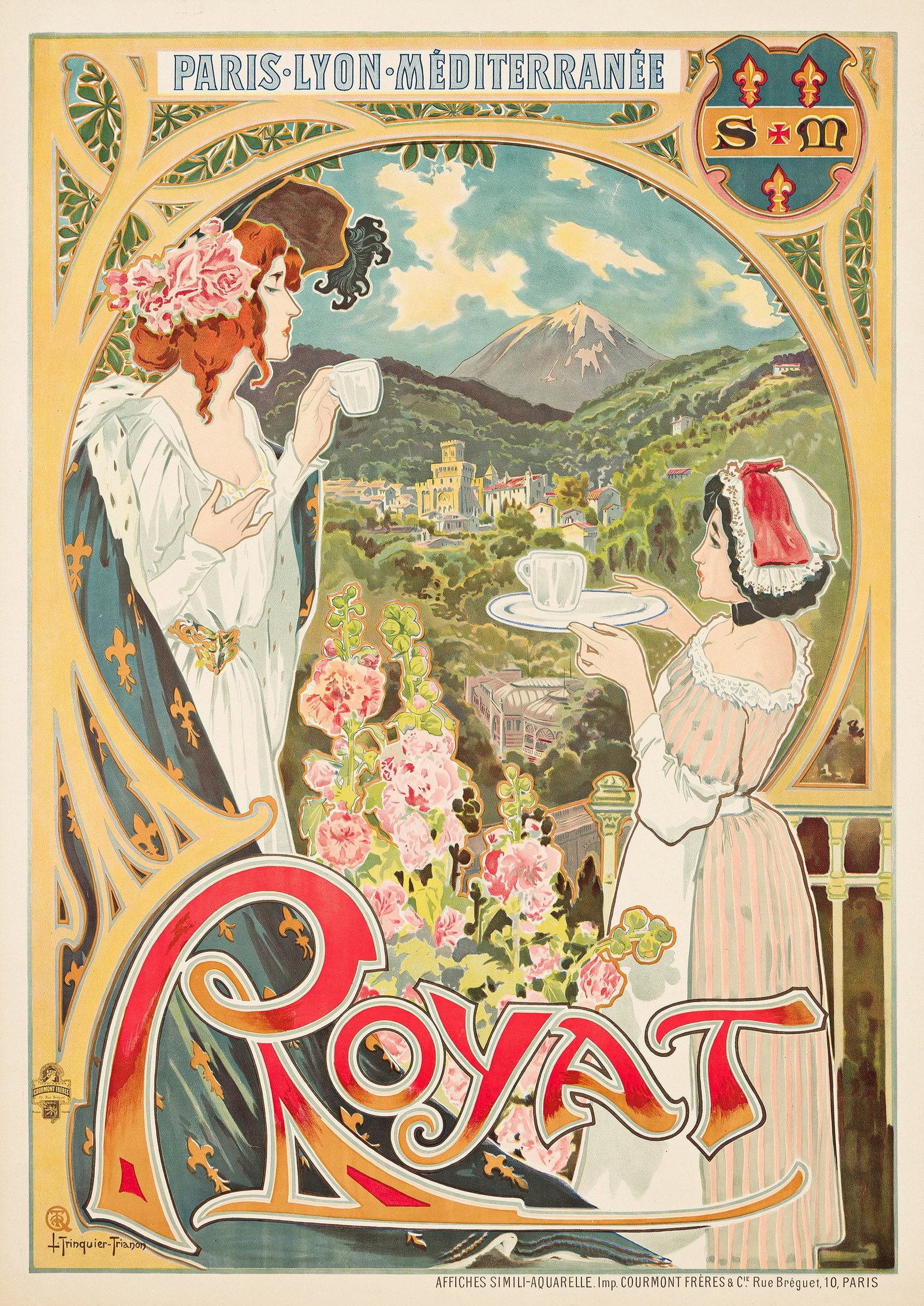 Louis Trinquier-Trianon, Royat. Circa 1900. (1 of 1)