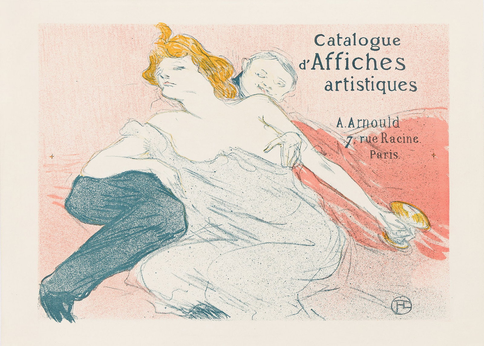 Henri de Toulouse-Lautrec, Catalogue d'Affiches Artistiques [Débauché]. 1896. (1 of 1)
