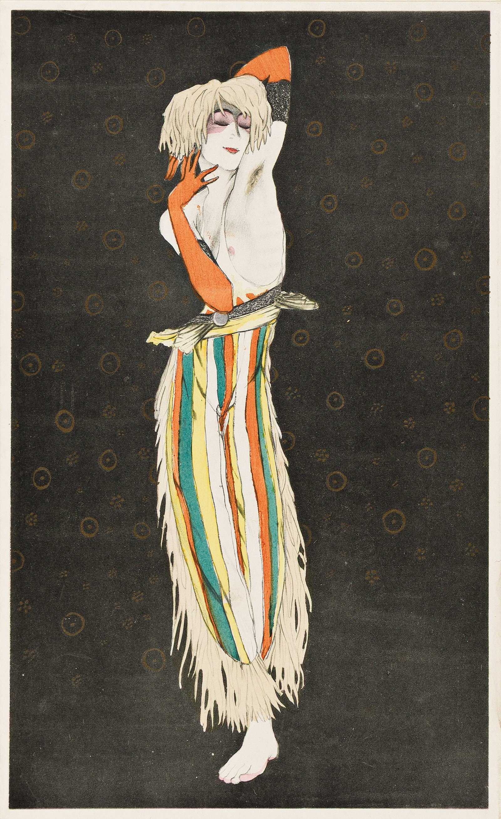 Walter Schnackenberg, Ballet und Pantomime. Partial portfolio of 14 plates. 1920. (1 of 3)