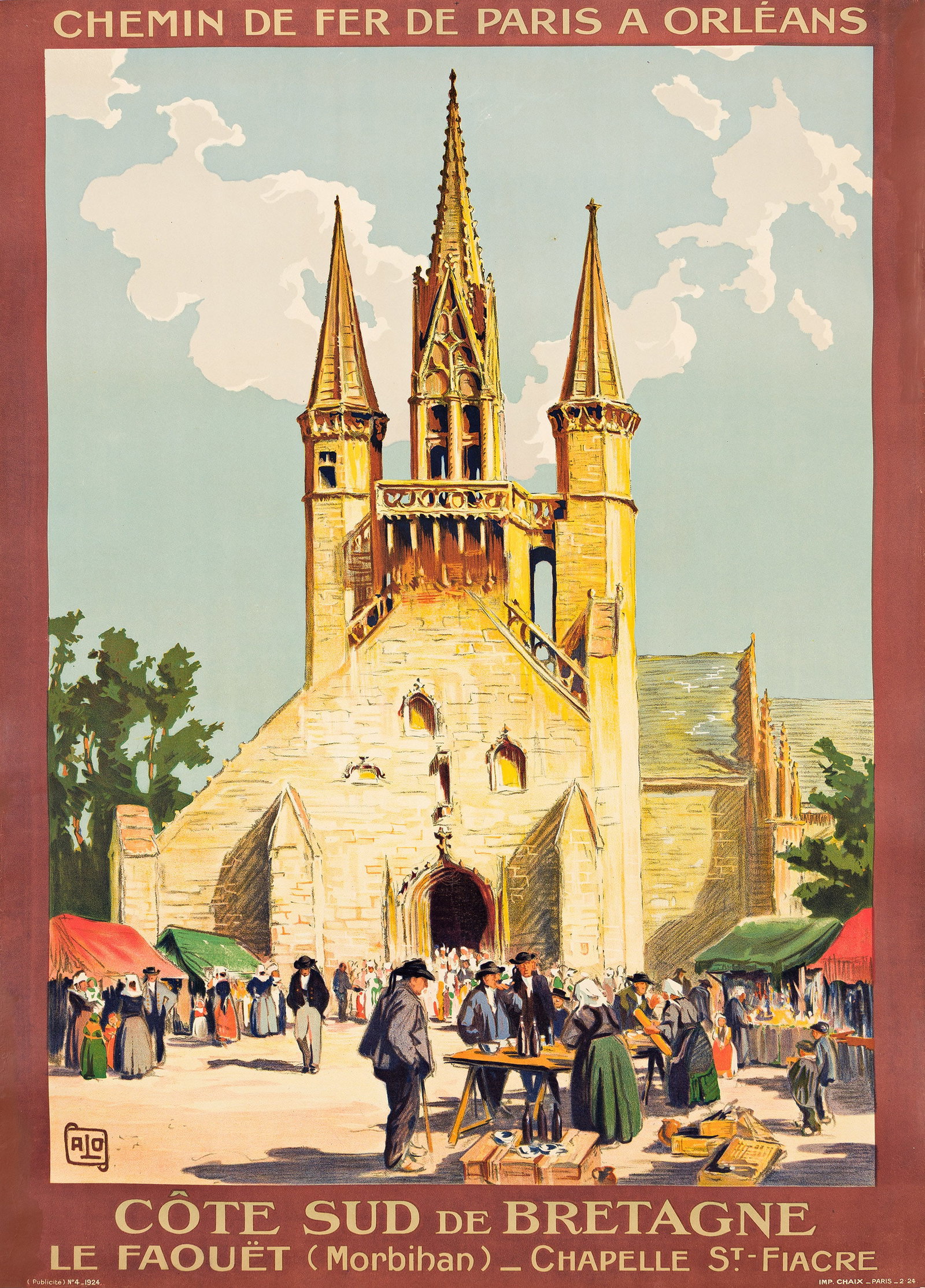 ALO (Charles Jean Hallo), Côte Sud de Bretagne. Circa 1924. (1 of 1)