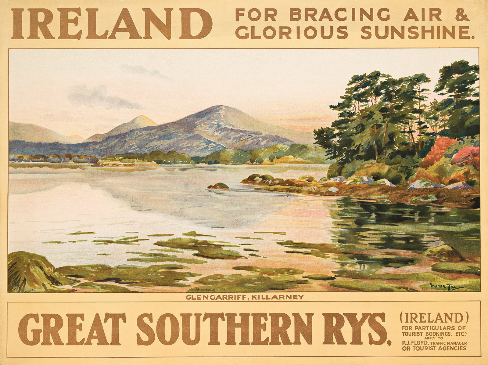 Walter Till, Ireland / Great Southern Rys, Glengariff. Circa 1925. (1 of 1)