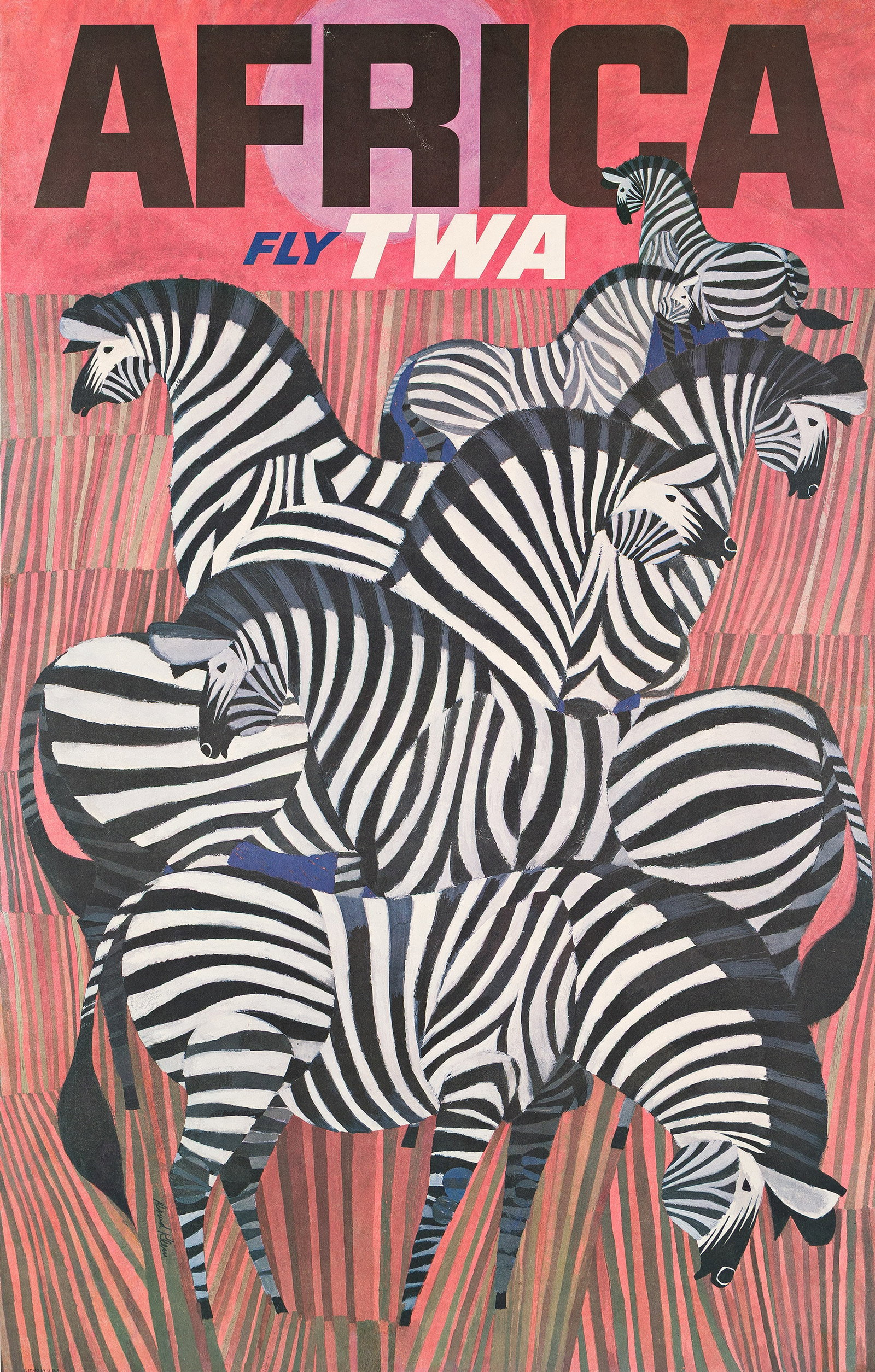 David Klein, Africa / Fly TWA. Circa 1955. (1 of 1)
