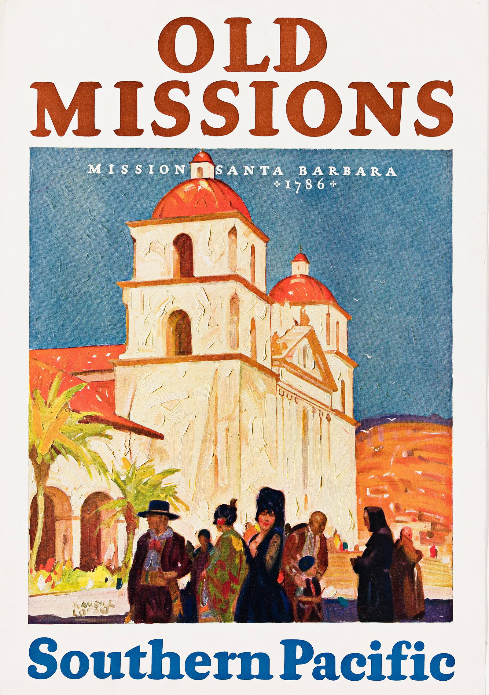 Maurice Logan, Old Missions / Southern Pacific. 1930. (1 of 1)