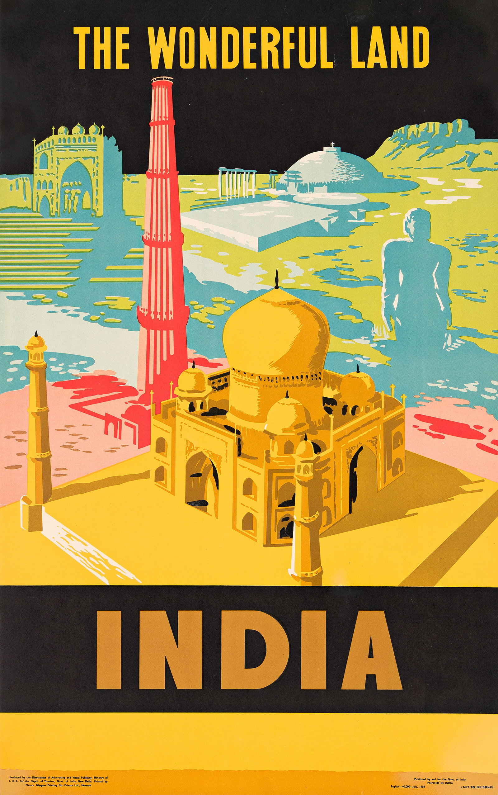 Designer Unknown, The Wonderful Land / India. 1958. (1 of 1)