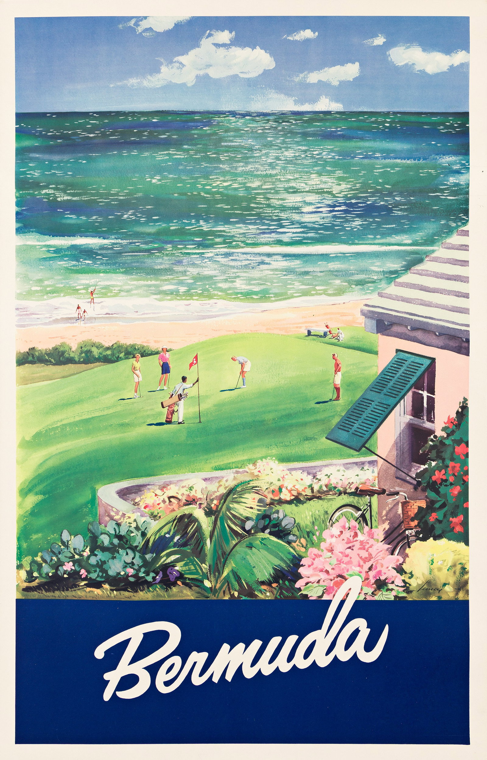 Frank Lemen, Bermuda. Circa 1952. (1 of 1)