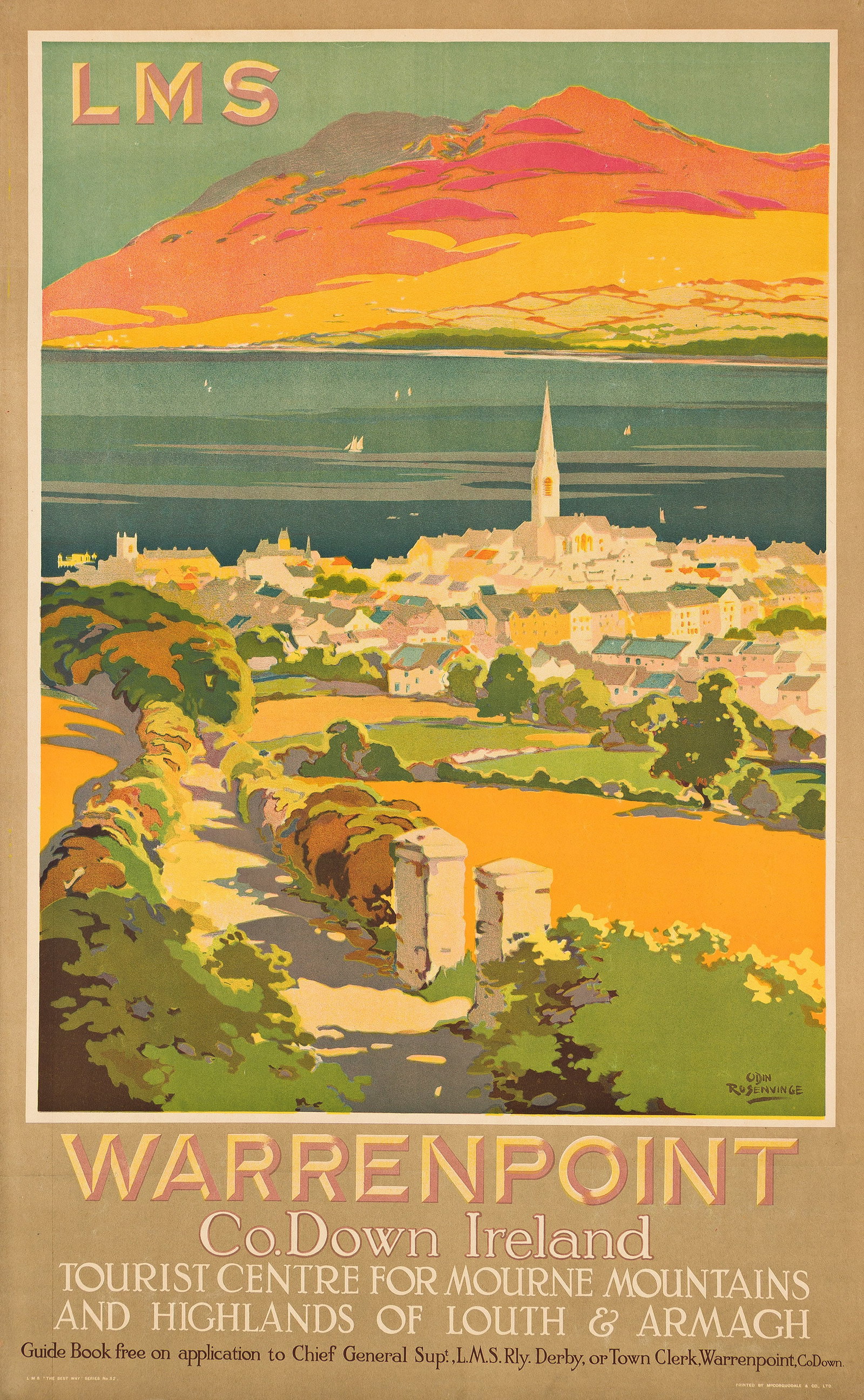 Odin Rosenvinge, Warrenpoint Co. Down Ireland. Circa 1924. (1 of 1)