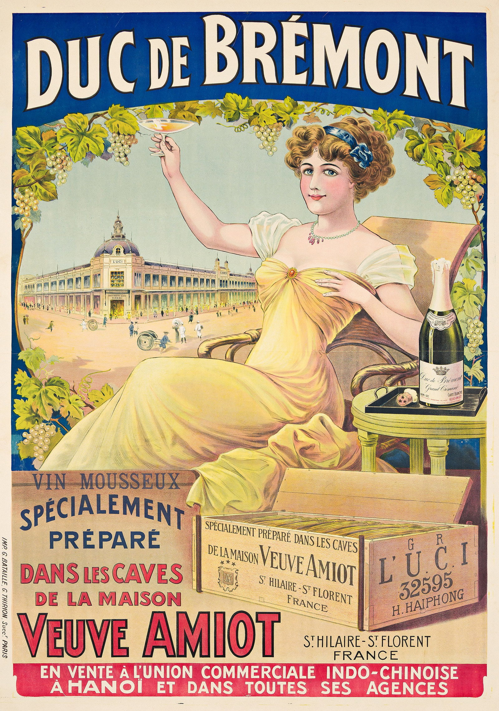 Designer Unknown, Duc de Brémont / Veuve Amiot. Circa 1910. (1 of 1)