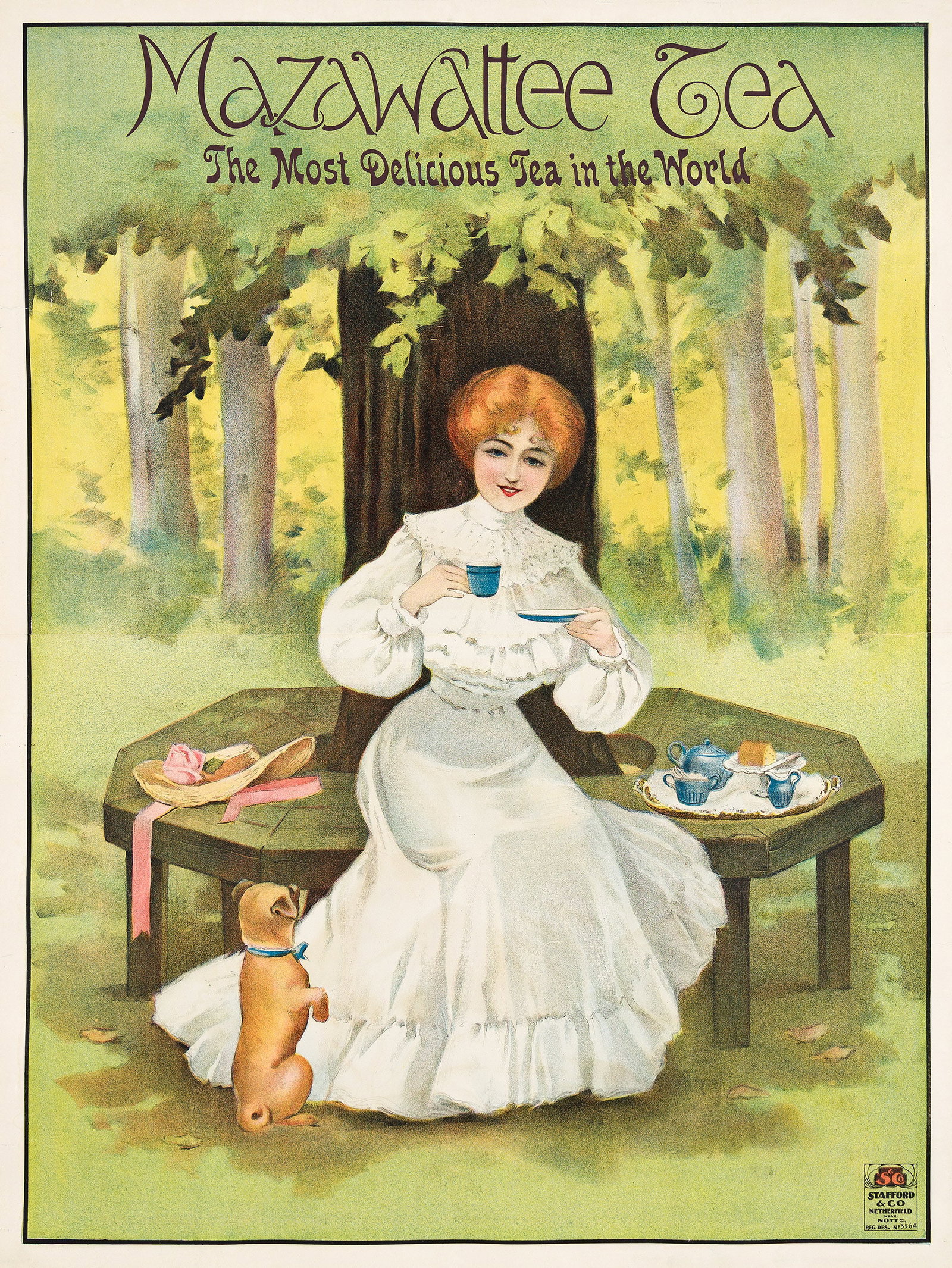Designer Unknown, Mazawattee Tea. Circa 1900s. (1 of 1)