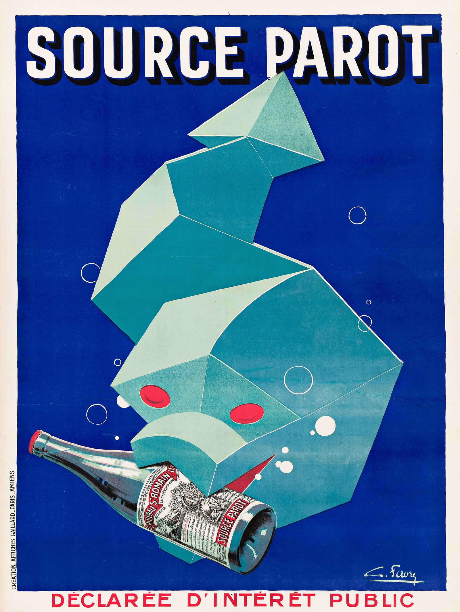 Georges Favre, Source Parot. Circa 1930s. (1 of 1)