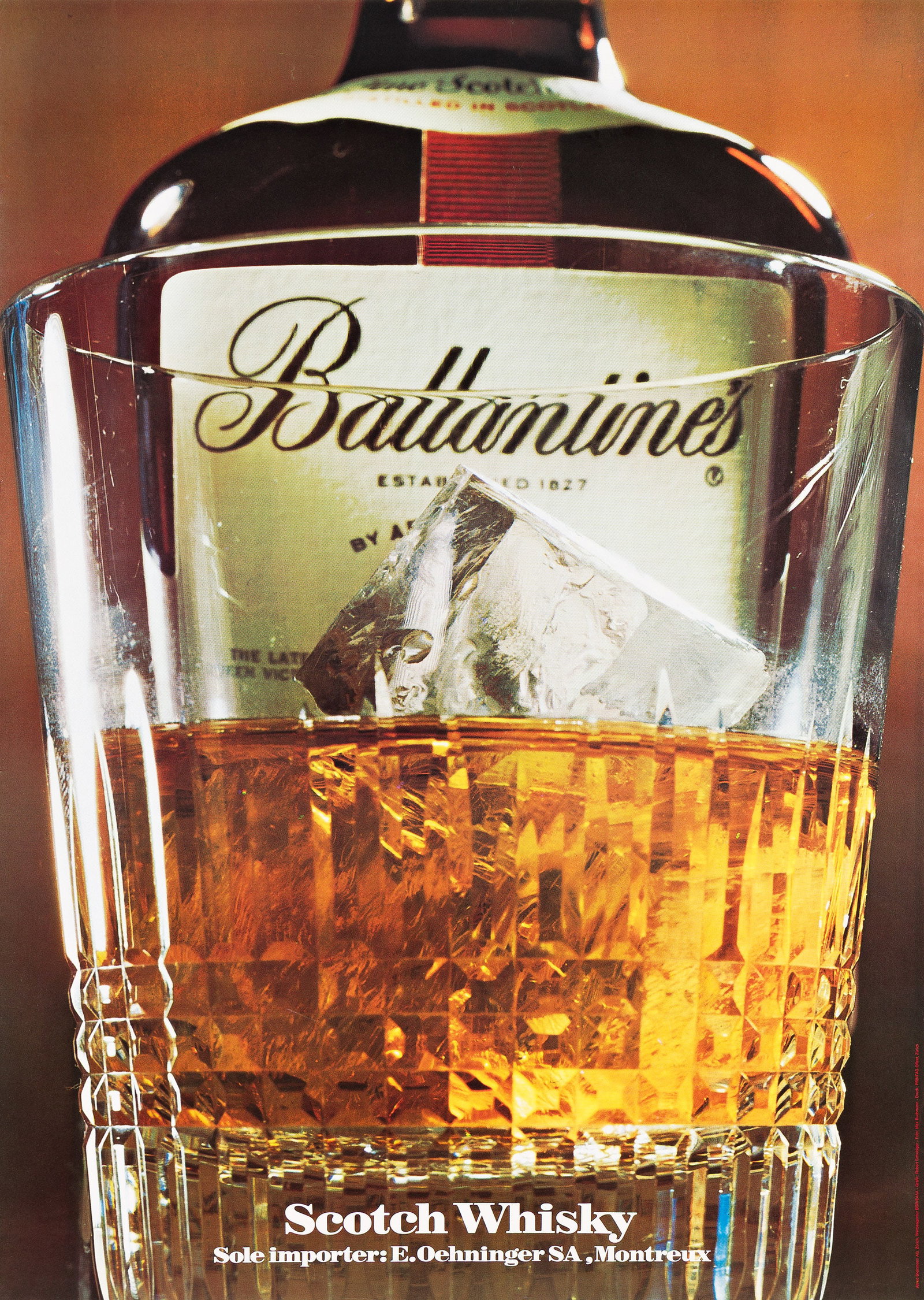Robert Schubiger & Max Buchmann, Ballantine's Scotch Whisky. (1 of 1)