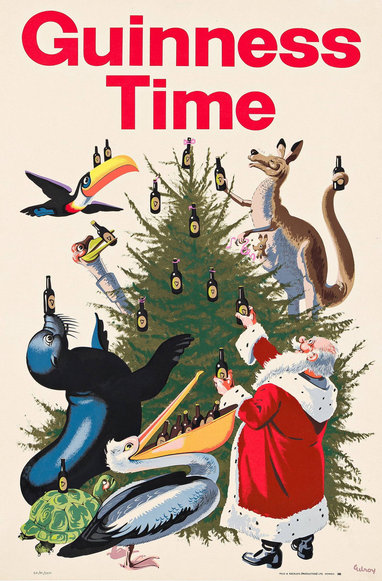 John Gilroy, Guinness Time. 1958. (1 of 1)