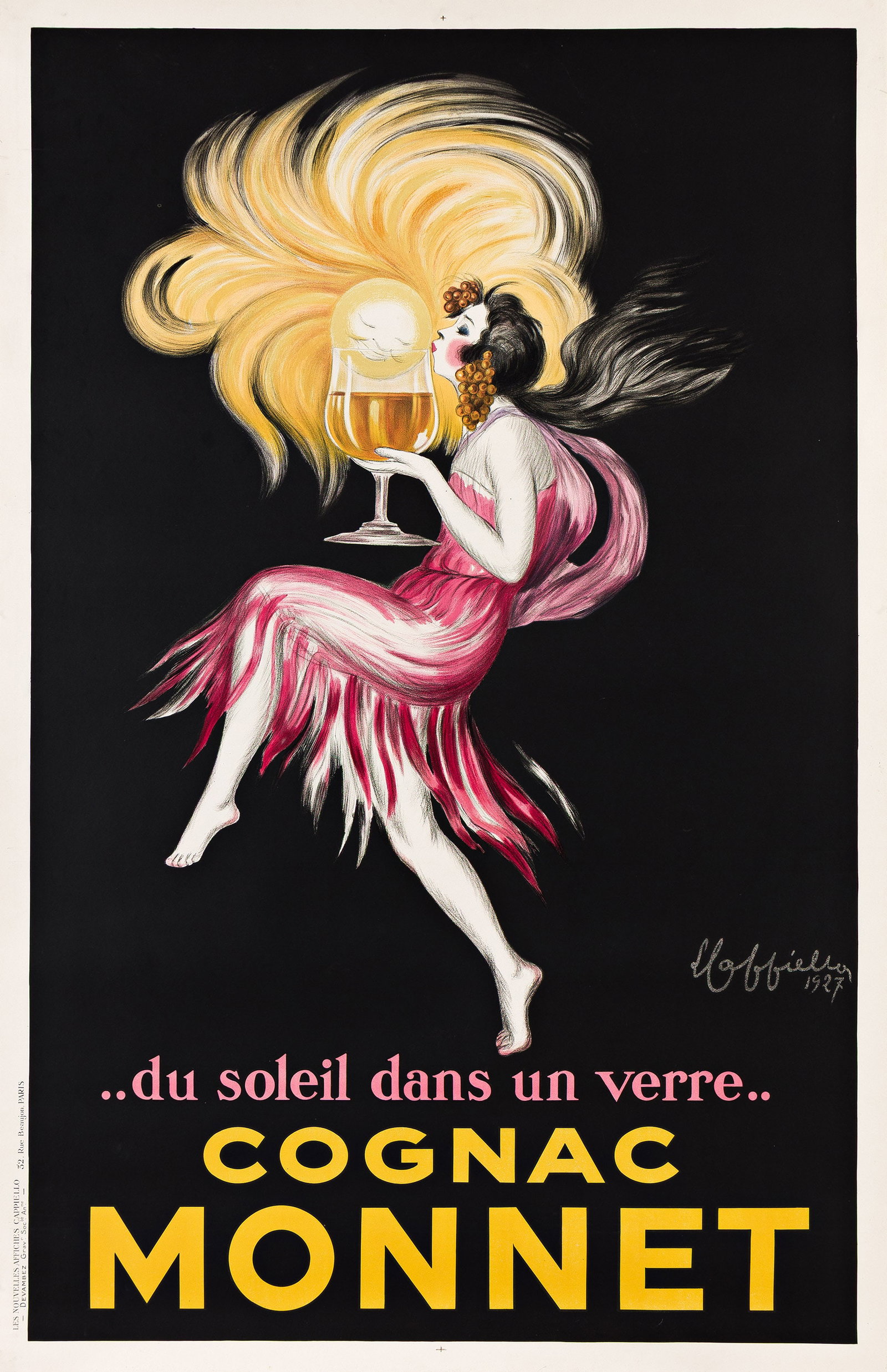 Leonetto Cappiello, Cognac Monnet. 1927. (1 of 1)