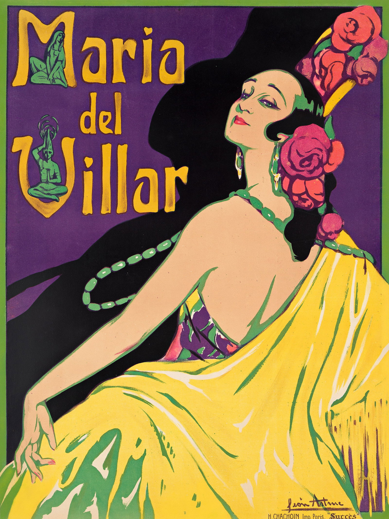 Manuel Léon Astruc, Maria Del Villar. Circa 1925. (1 of 1)