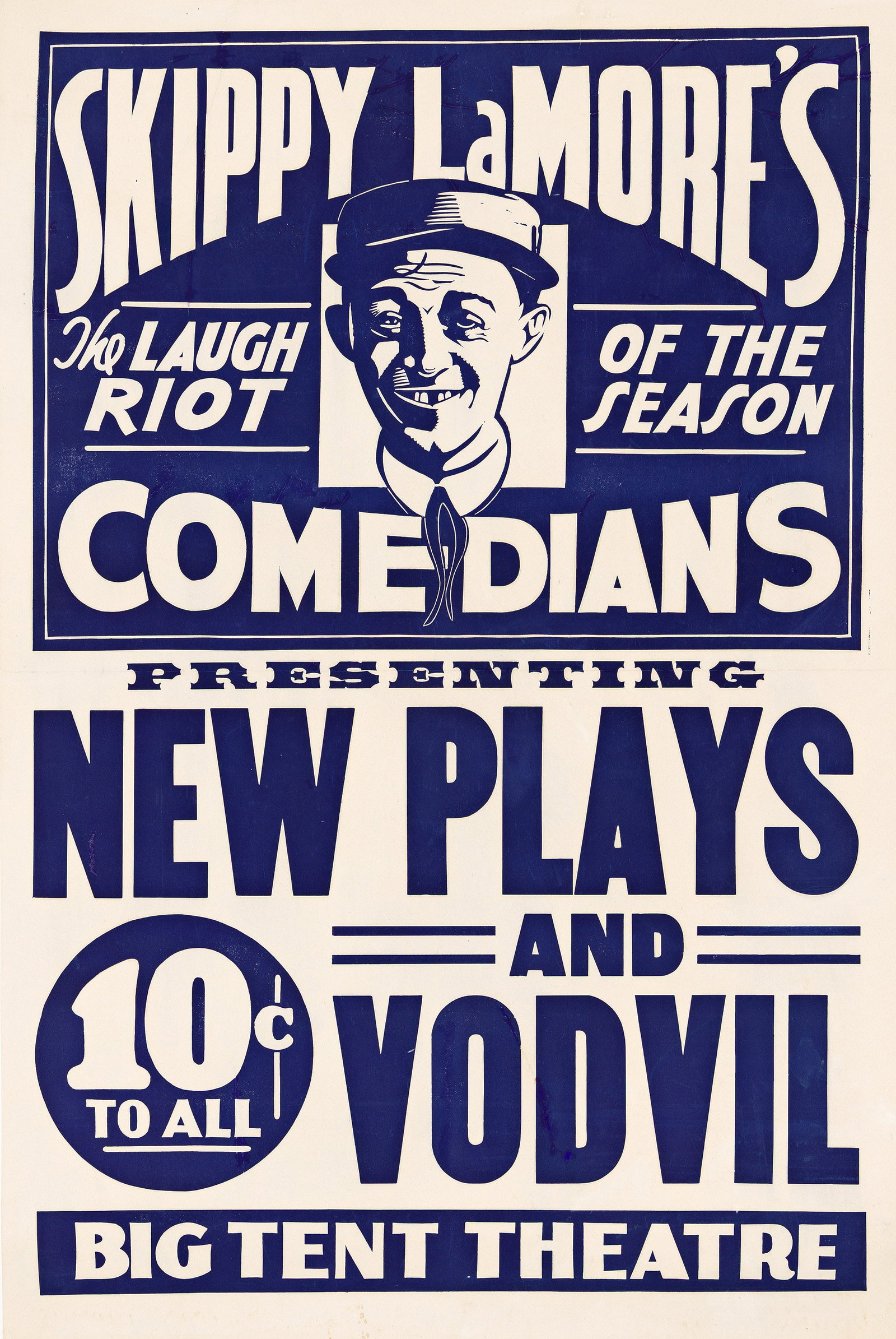 Designer Unknown, Skippy LaMore's Comedians. Circa 1930. (1 of 1)