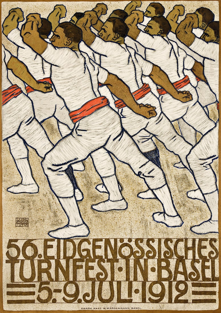 Edouard Renggli, 56. Eidgenössisches Turnfest - In - Basel. 1912. (1 of 1)