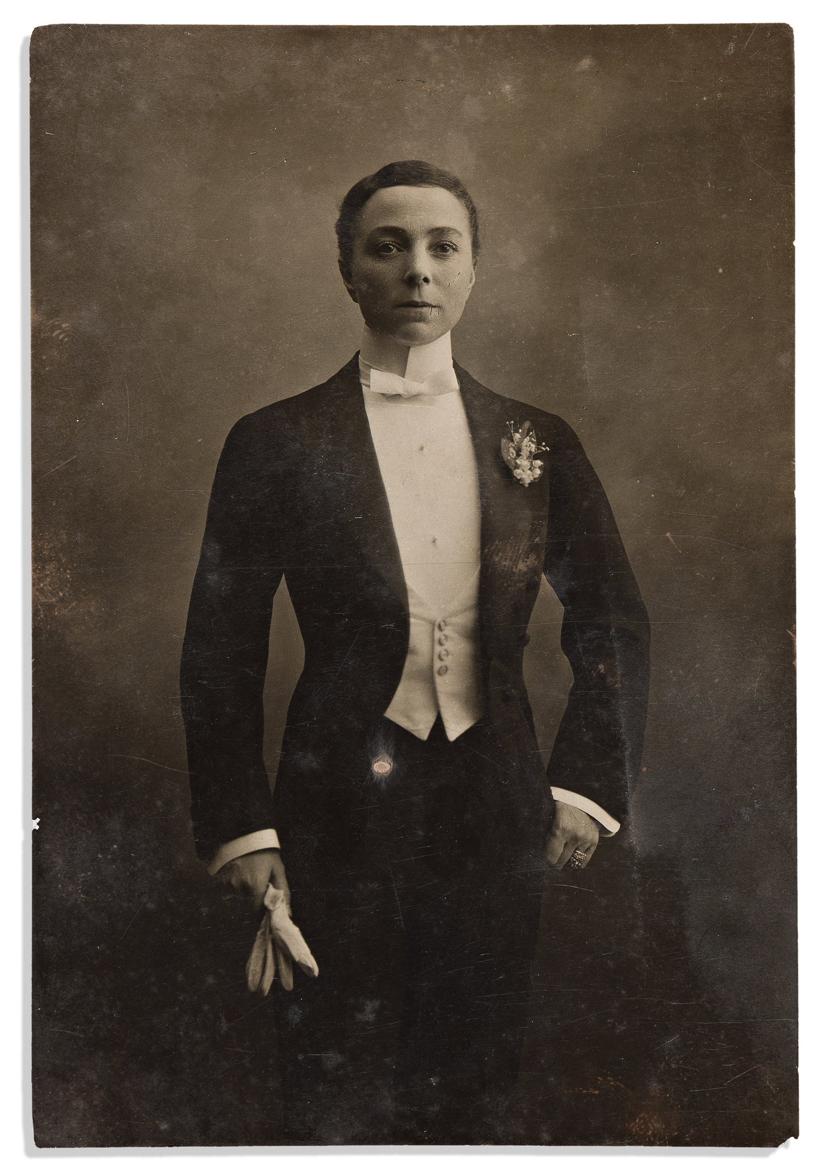 Vesta Tilley, Two Period Images of the Performer Dressed as a Man. (1 of 2)