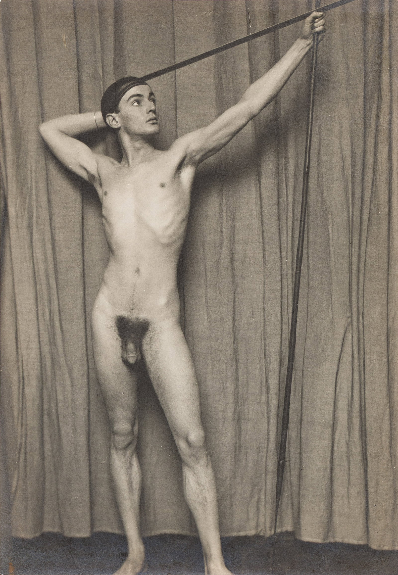 Man Ray, Portrait of George Platt Lynes, Paris (Front view). Circa 1927. (1 of 1)