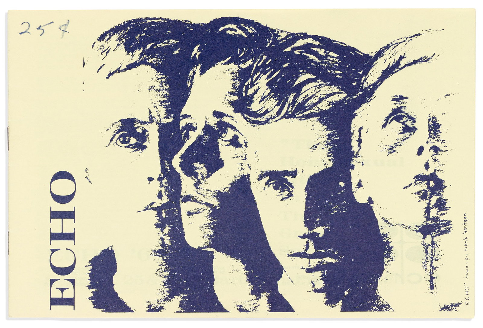 Echo '65: The Homosexual Citizen in the Great Society (conference program). 1965. (1 of 2)