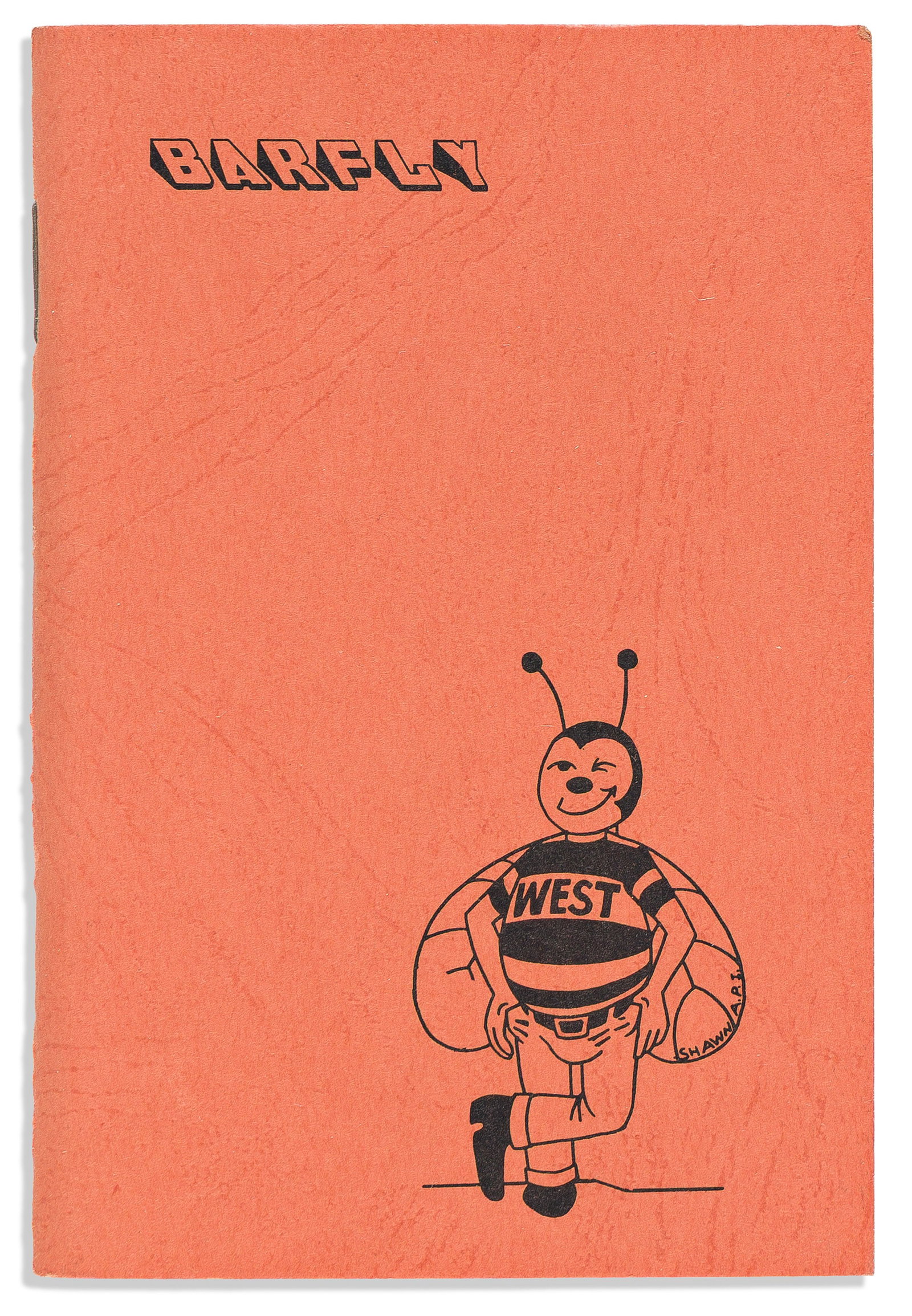 Barfly, Western Edition. 1974. (1 of 2)