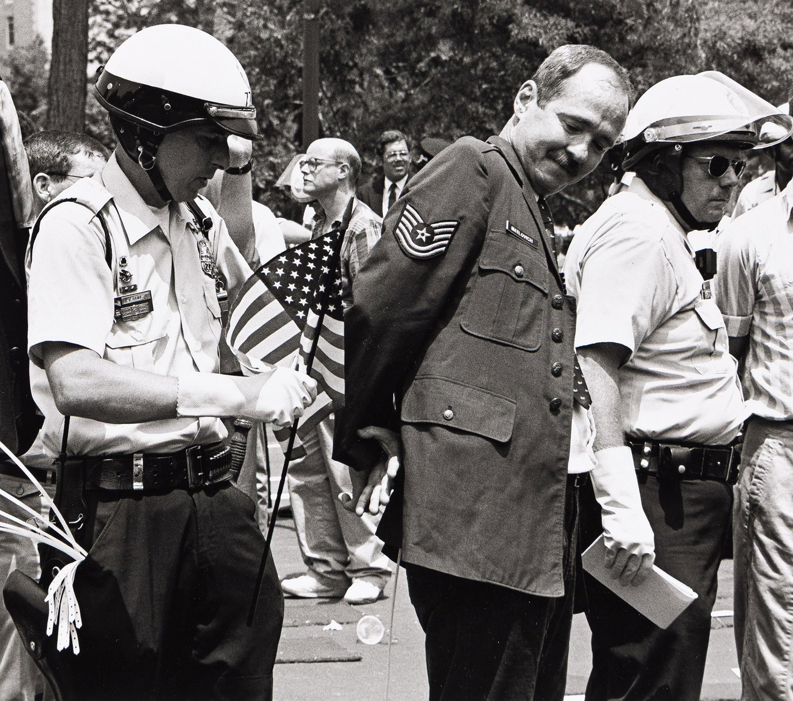 JEB (Joan E. Biren), Leonard Matlovich, Washington DC. 1987.