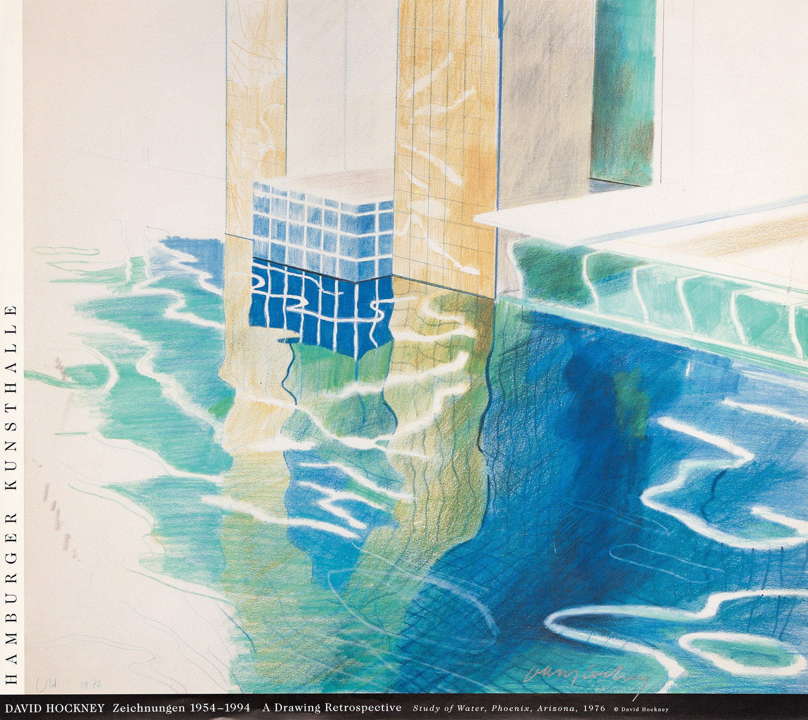 David Hockney, David Hockney/ Hamburger Kunsthalle. 1995. (1 of 1)