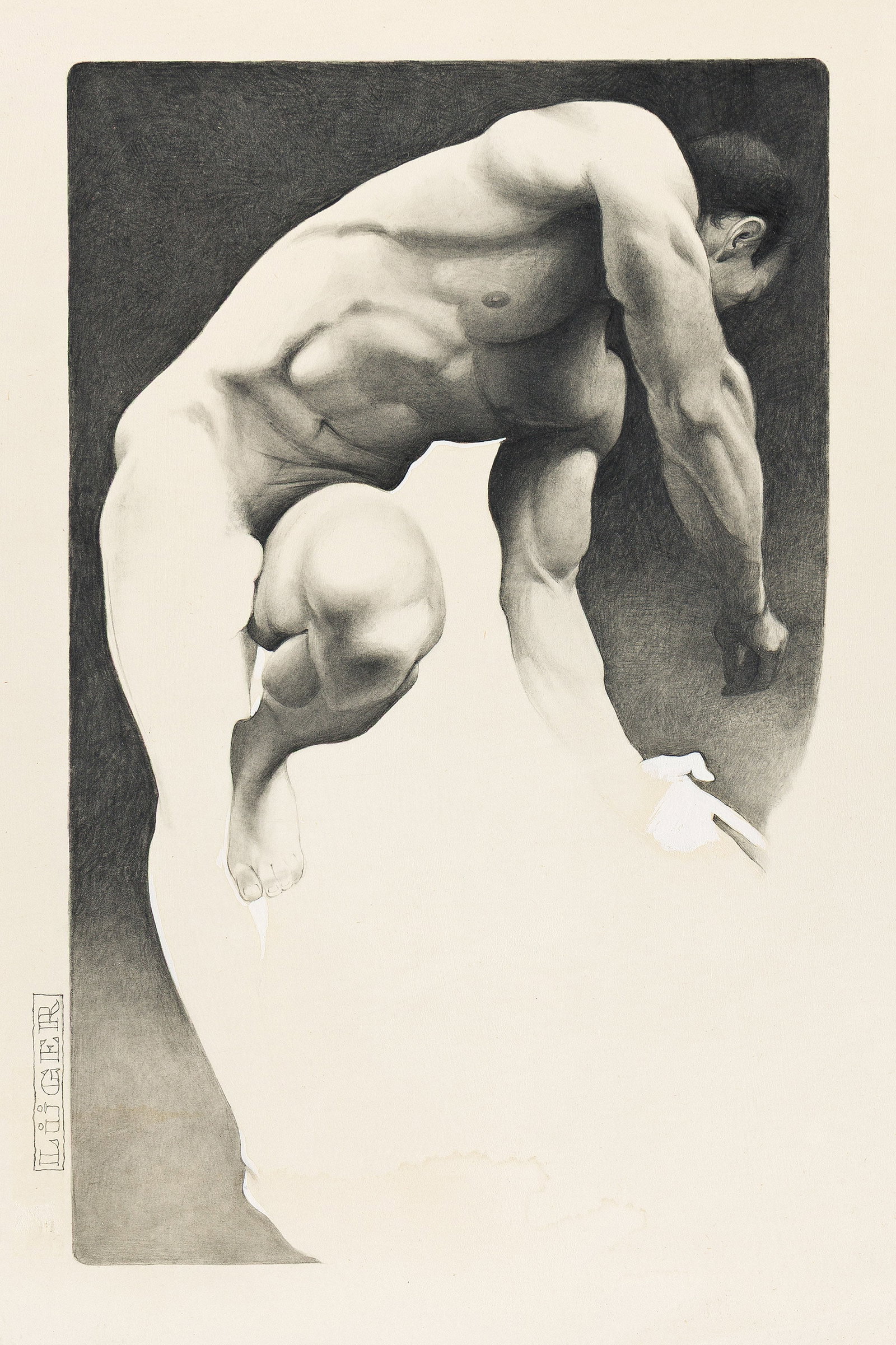Jim French / Lüger, Untitled (Twisting). Circa 1960s. (1 of 1)