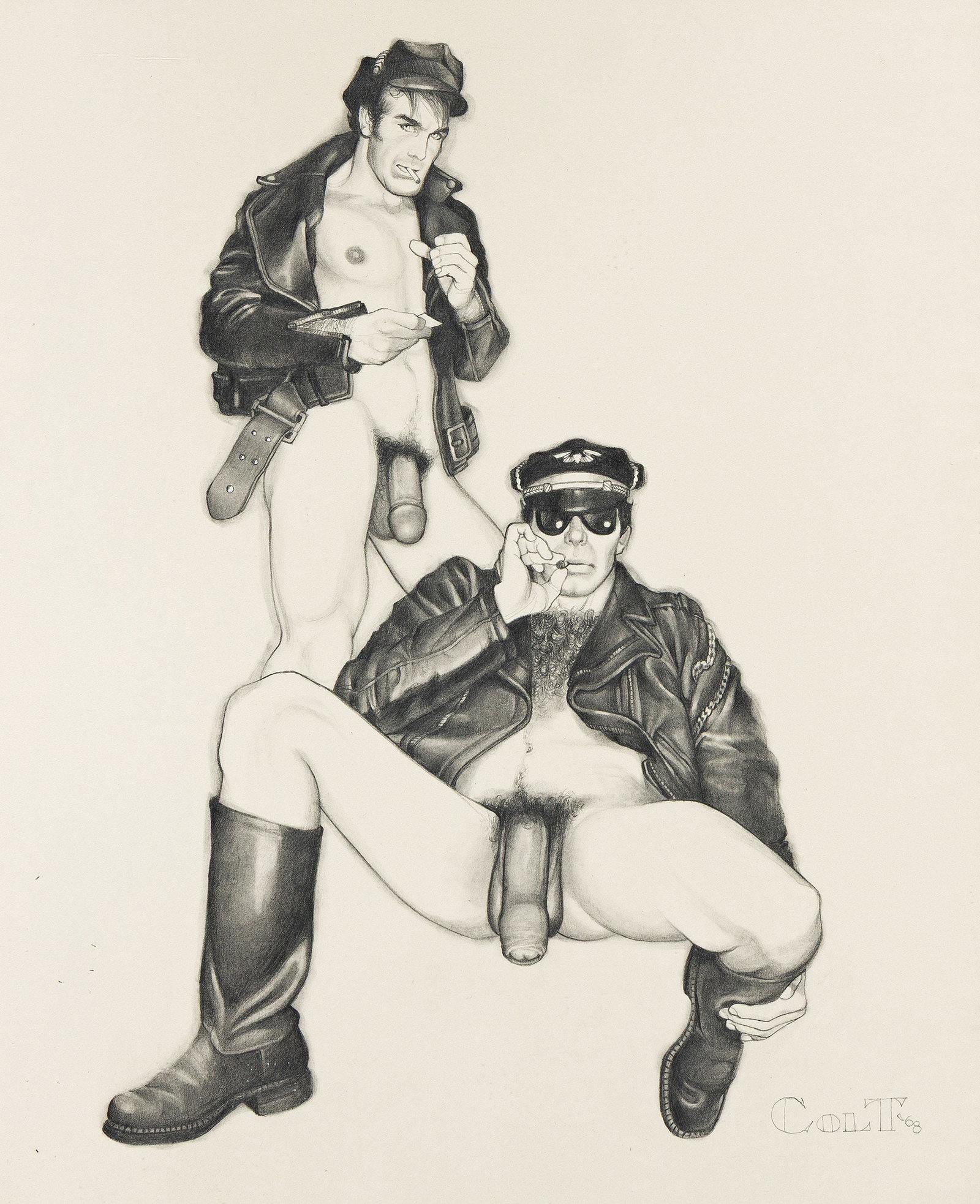 Jim French / Colt, Untitled (Two Cops). 1968. (1 of 1)