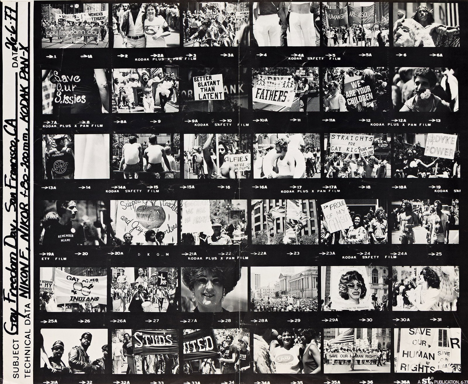 Gay Freedom Day Parade. 1977. (1 of 1)