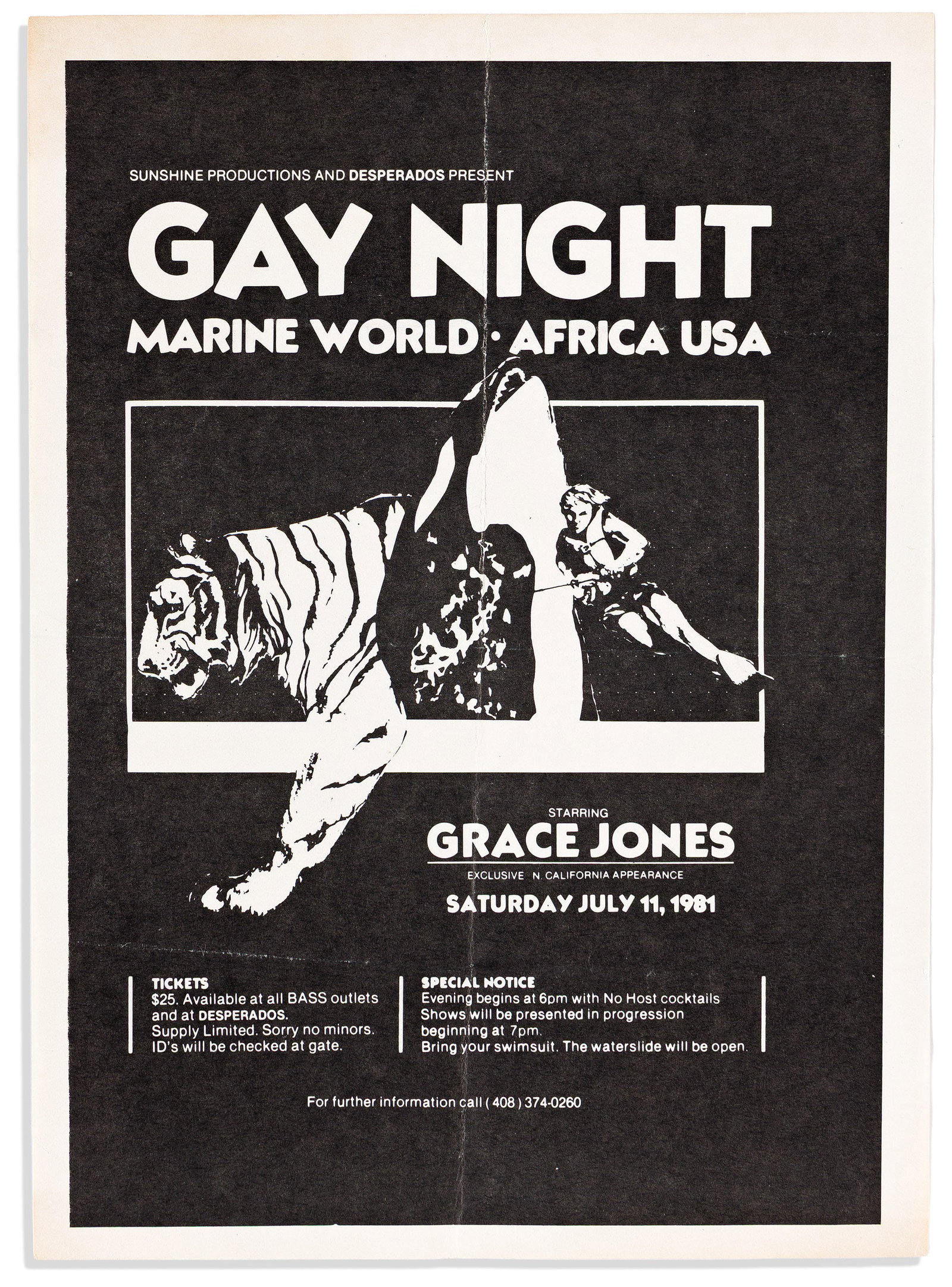 Gay Night, Marine World, Africa USA. 1981. (1 of 1)