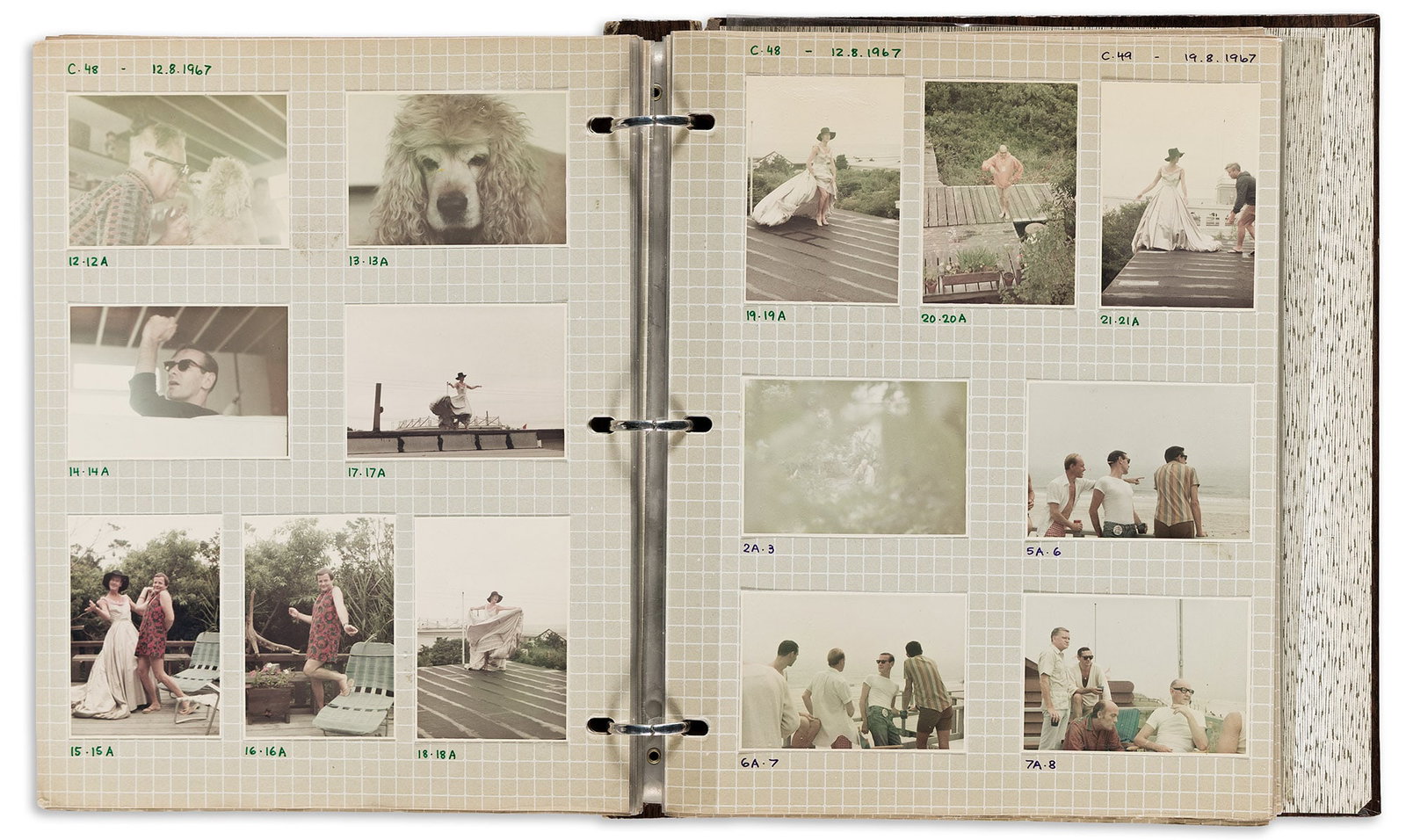 A striking pair of albums with approximately 1,000 photographs depicting queer life and artistry (1 of 7)