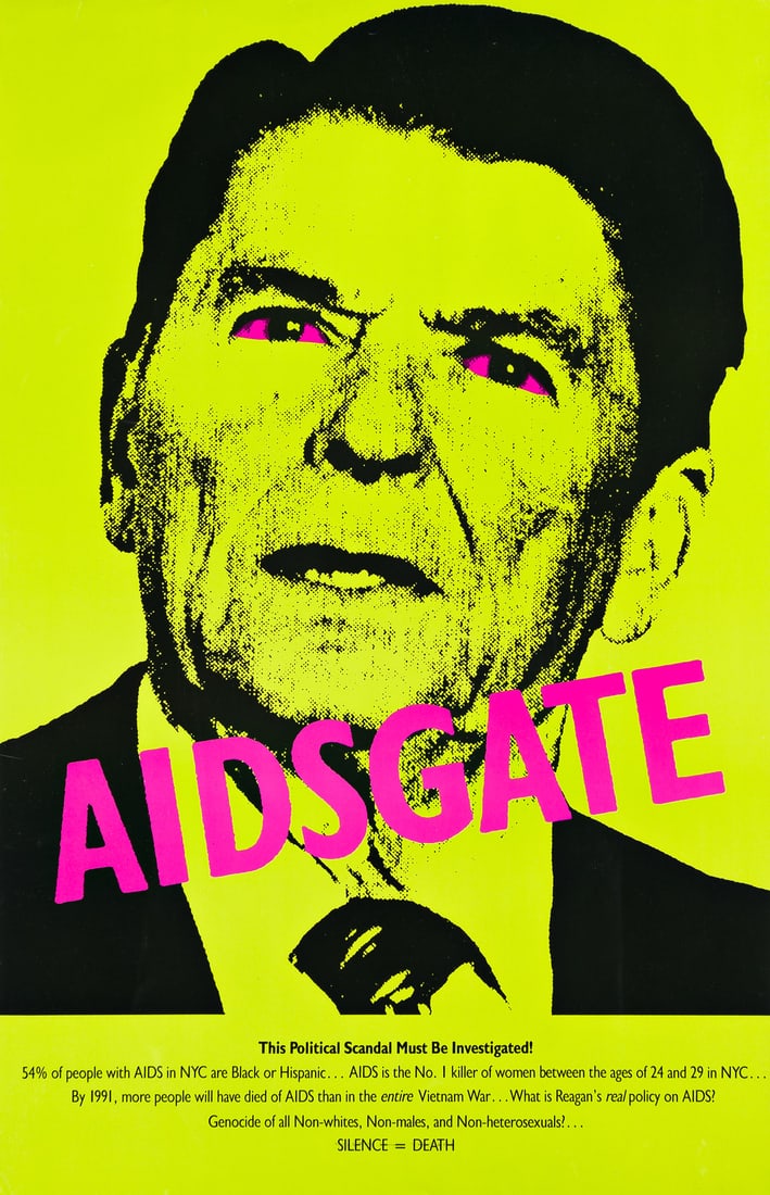 Silence=Death Collective, Aidsgate. 1987. (1 of 1)