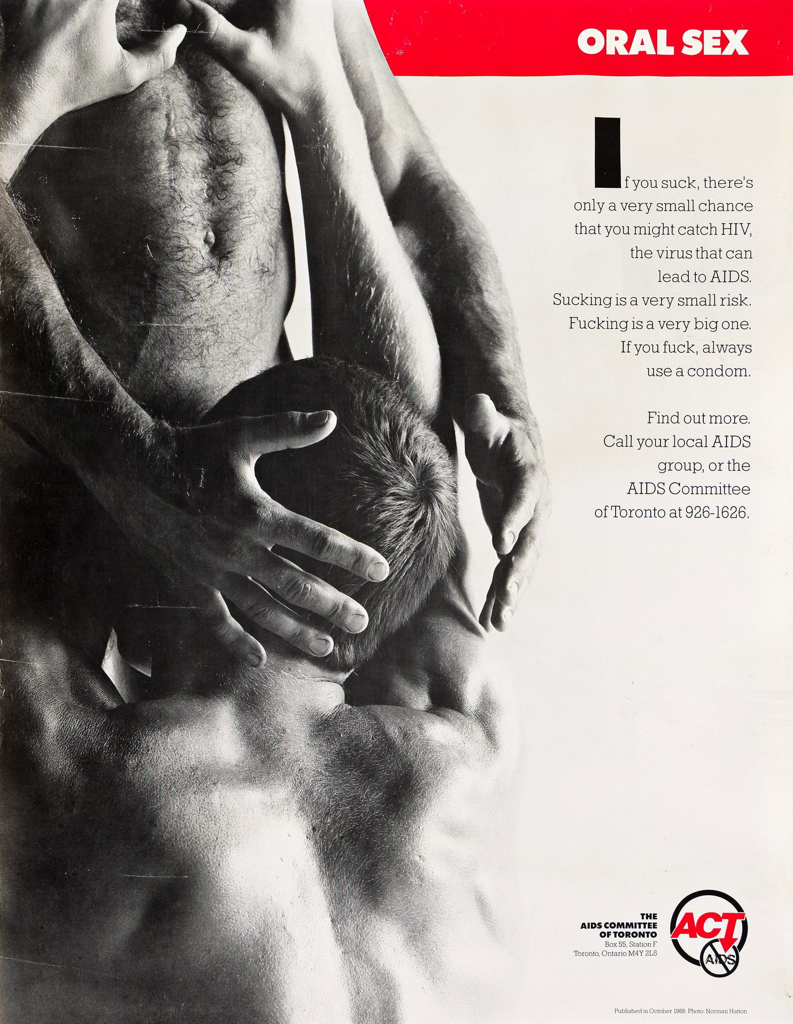 Various Designers, Two AIDS awareness posters. 1988-1990. (1 of 2)