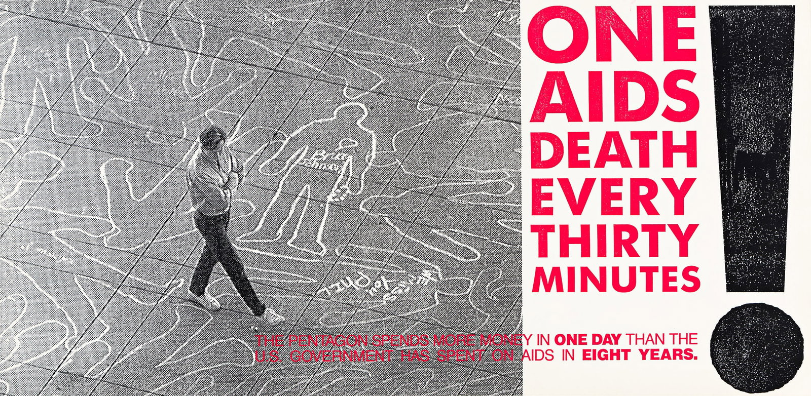 Richard Deagle, AIDS. Two posters. 1989. (1 of 2)