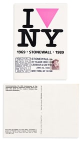 Designer Unknown, I [Pink Triangle] NY 1969 Stonewall. 1989.