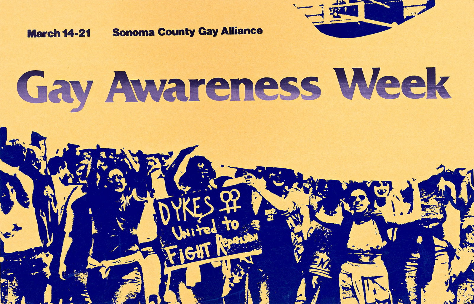 Various Designers, Gay Pride. Two posters. Circa 1989. (1 of 2)