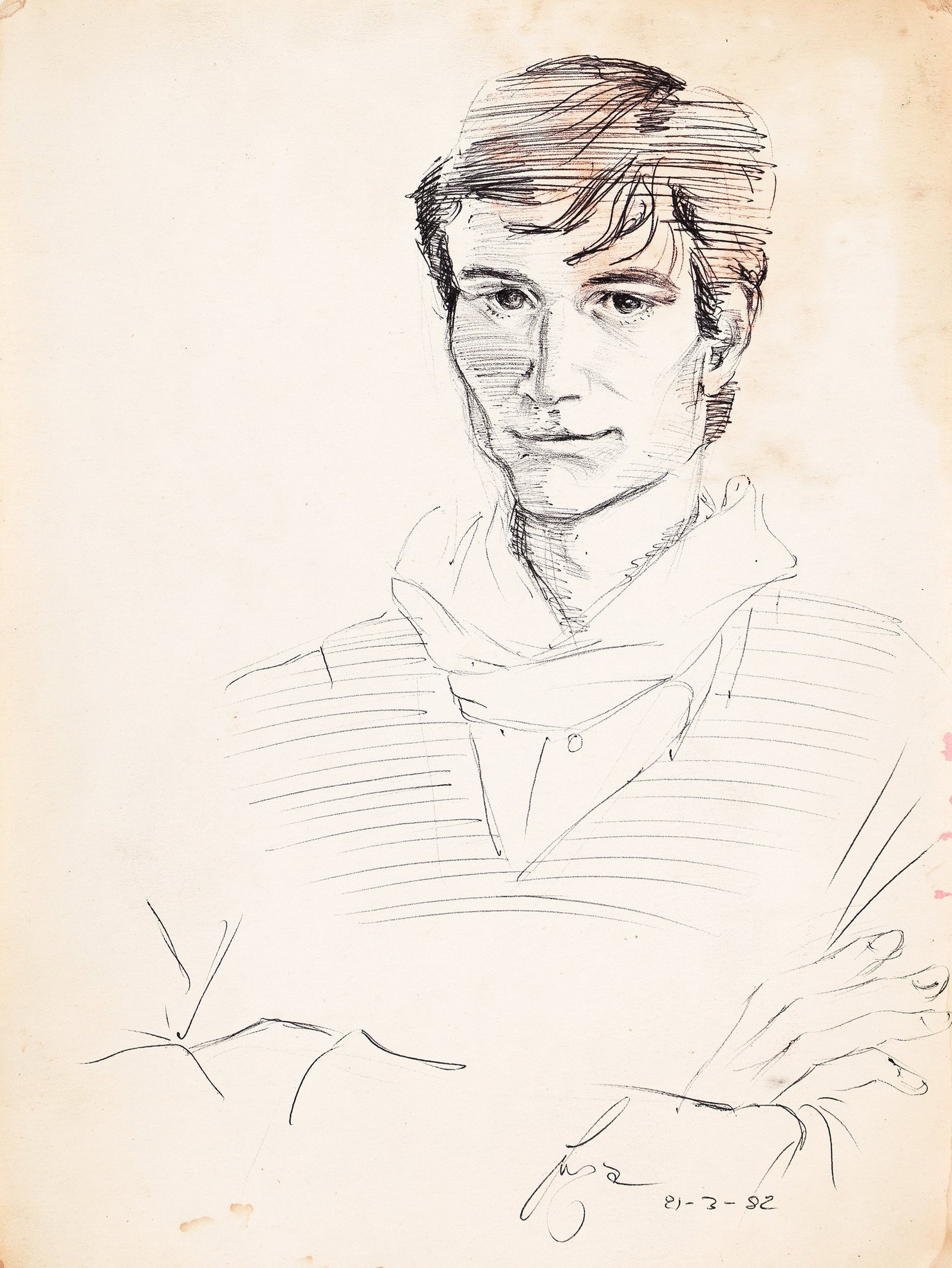 Lorenza Böttner, Untitled (Portrait). 1982. (1 of 1)
