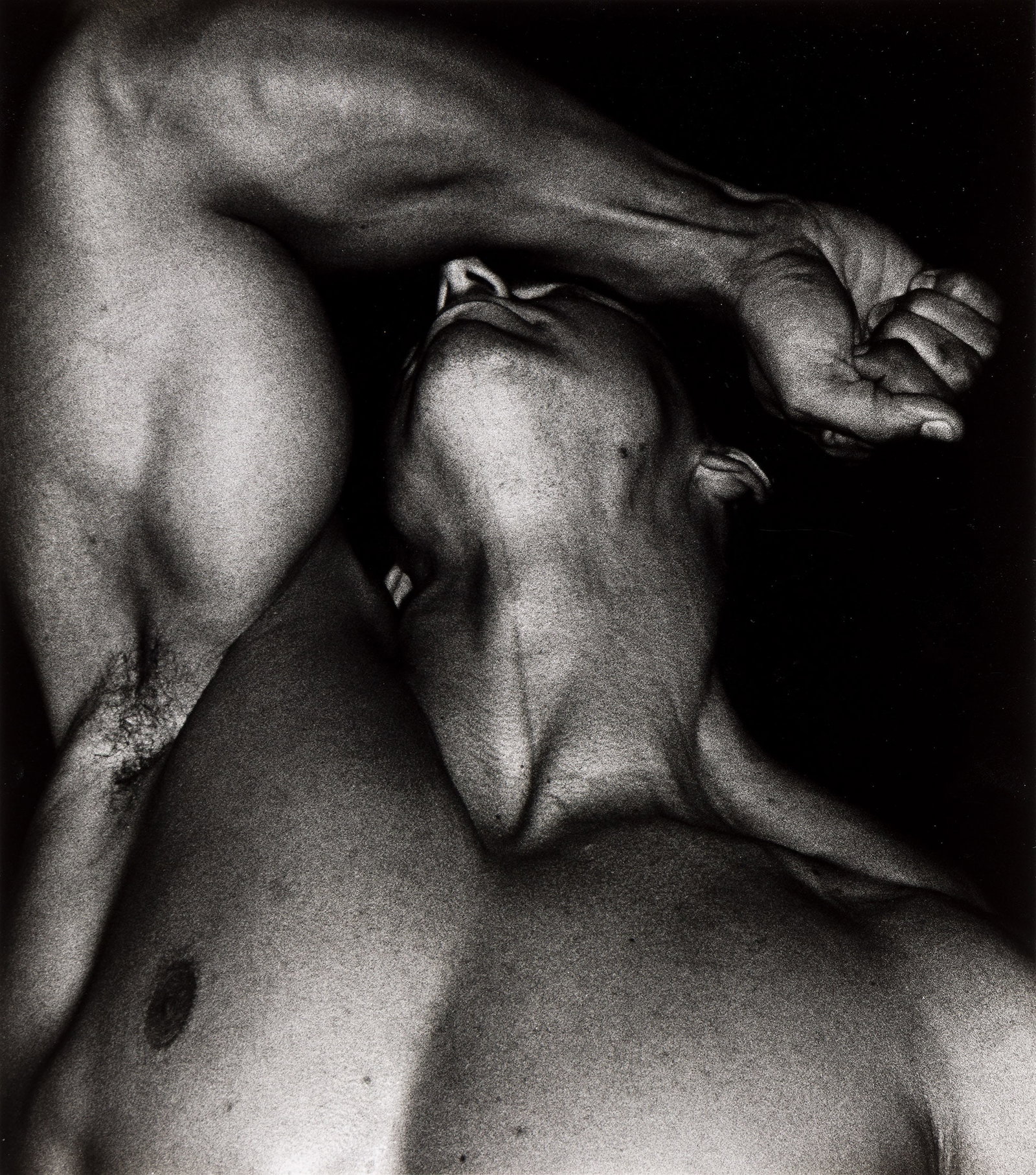 Geoffrey Holder, Figure with raised arm. Circa 1980s. (1 of 1)