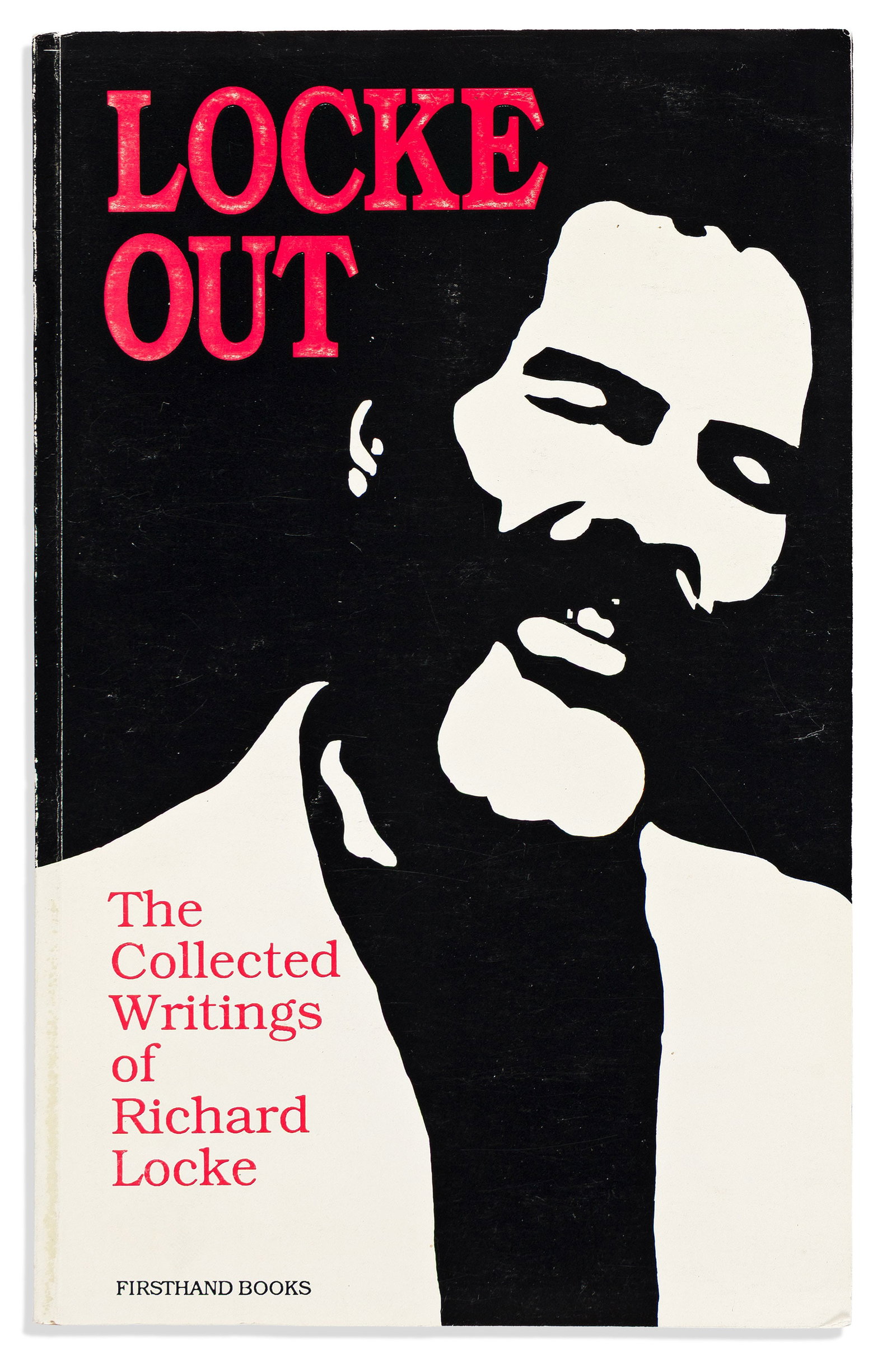 Richard Locke, Locke Out: The Collected Writings. 1993.: Richard Locke 1941-1996 Locke Out: The Collected Writings. [8], 193 pages. Octavo, publisher's illustrated wrappers, minimal wear; signed and inscribed on title page "Enjoy, Richard Locke." [Teaneck, 