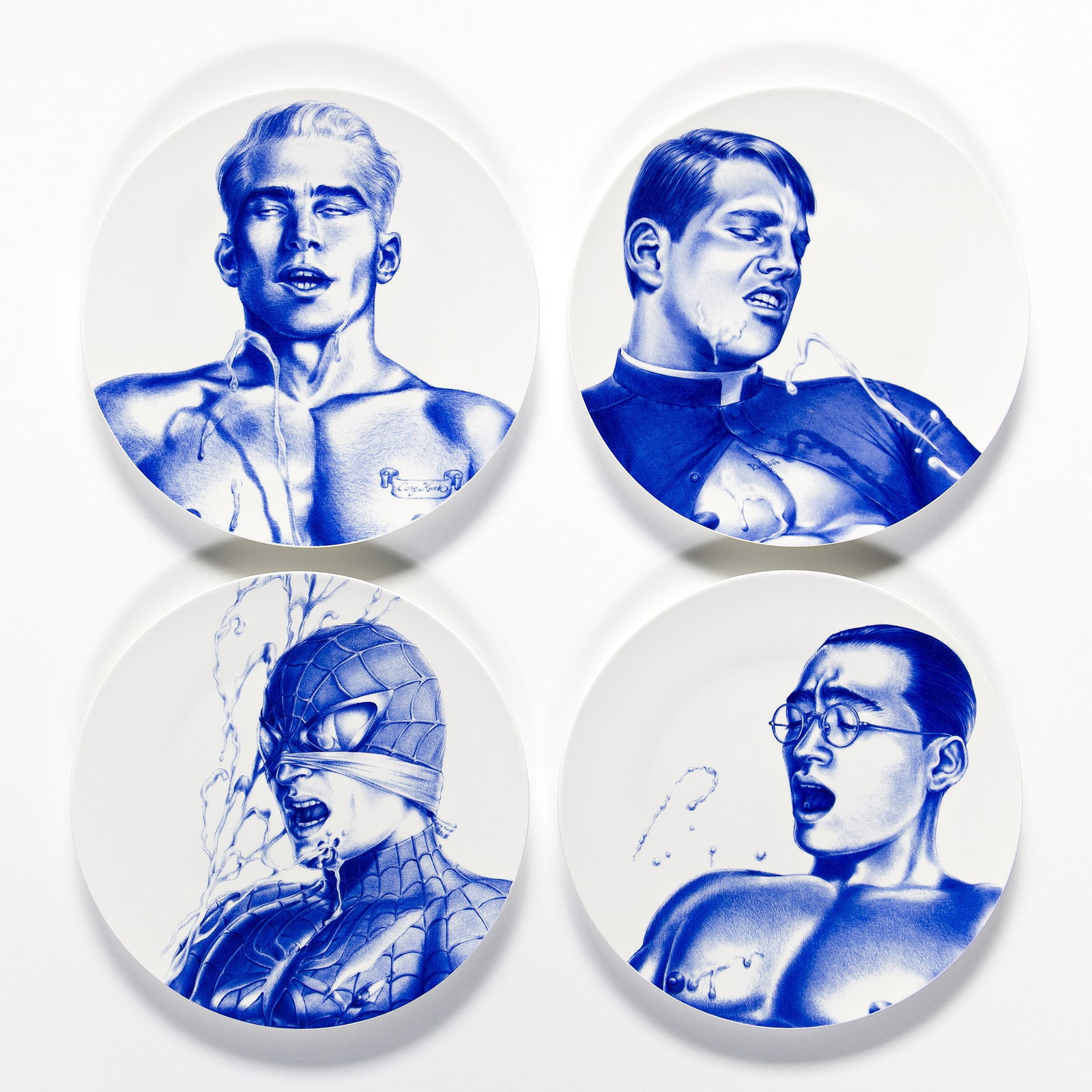 Cary Kwok, Dinner Plates. 2012. (1 of 2)