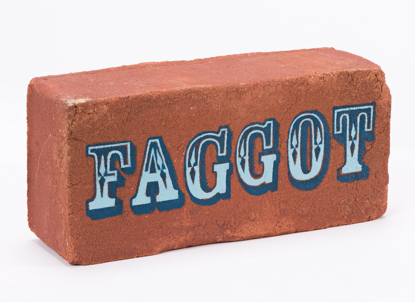 Peter McGough, Brick Faggot. 2023. (1 of 2)