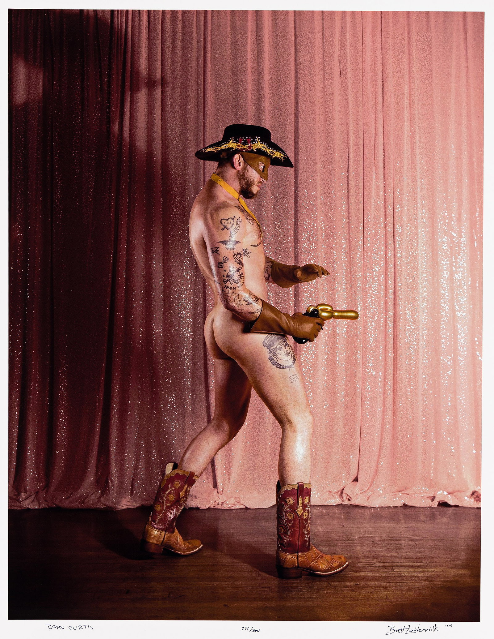 Brett Loudermilk, Portrait of Singer Orville Peck. 2024.