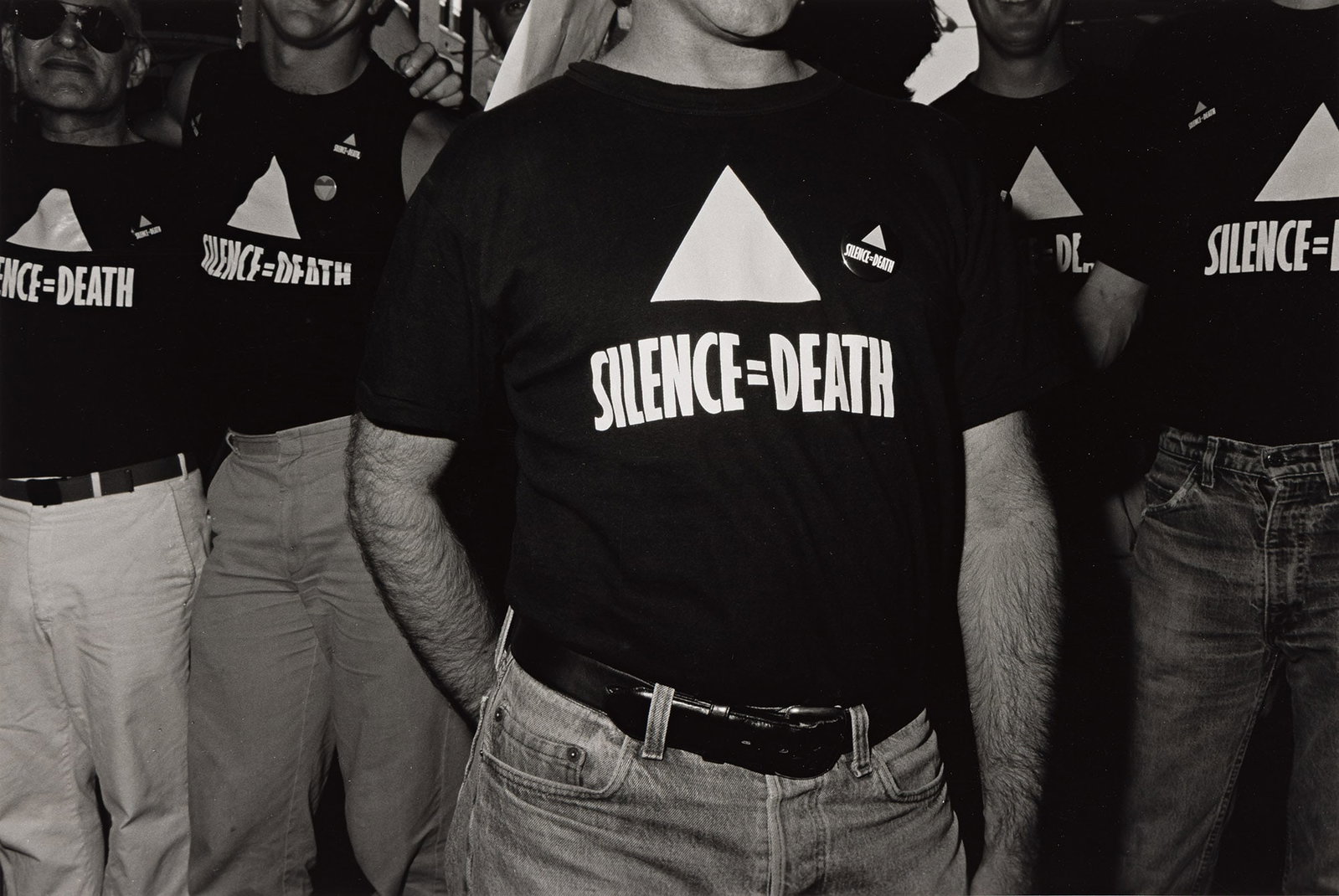 Vincent Cianni, Silence = Death, Christopher Street, New York City Pride March. 1992; printed 2020. (1 of 1)