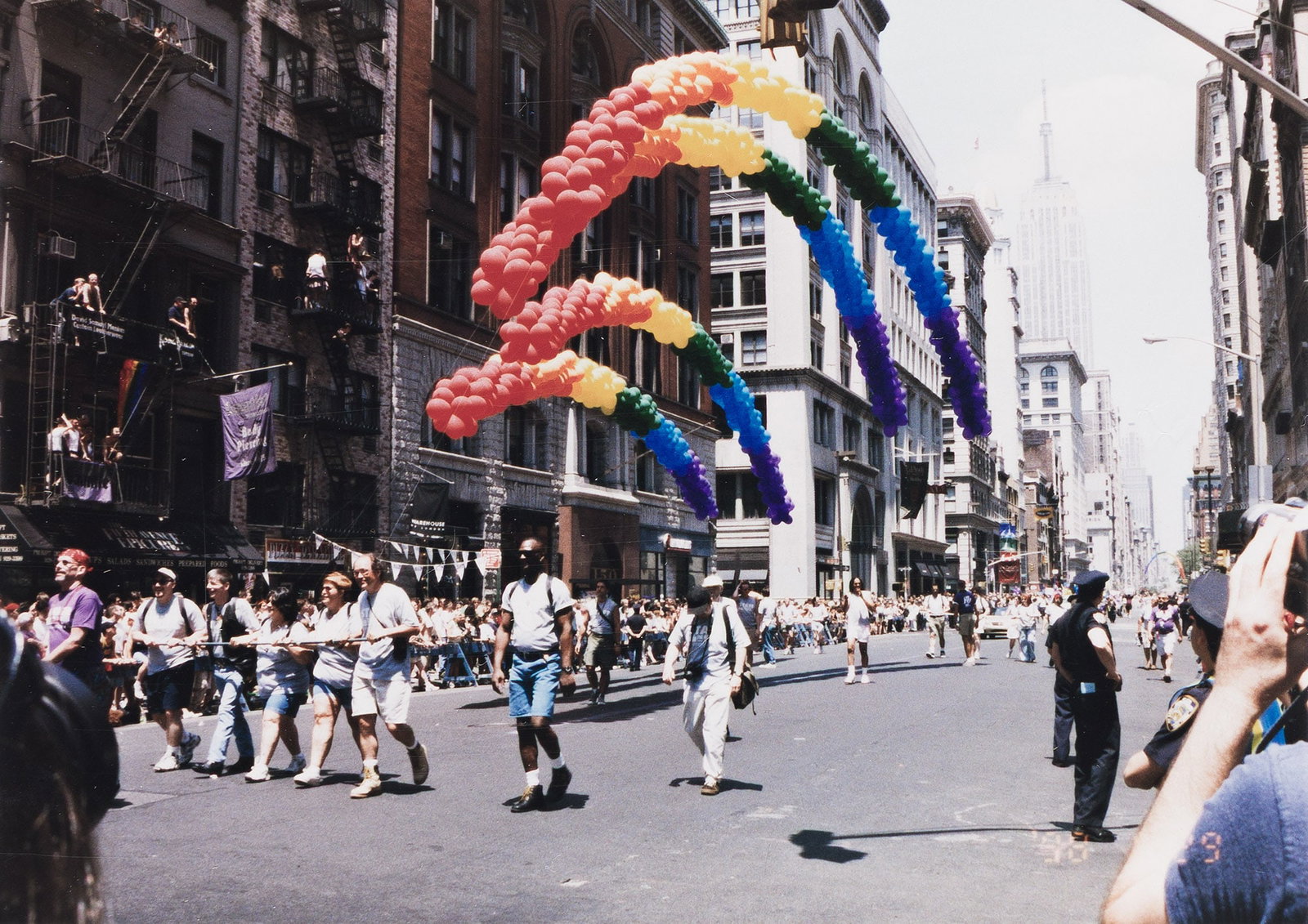 New York Gay Pride Parade (Stonewall 29). A vast archive of approximately 444 photographs. June 28, (1 of 11)