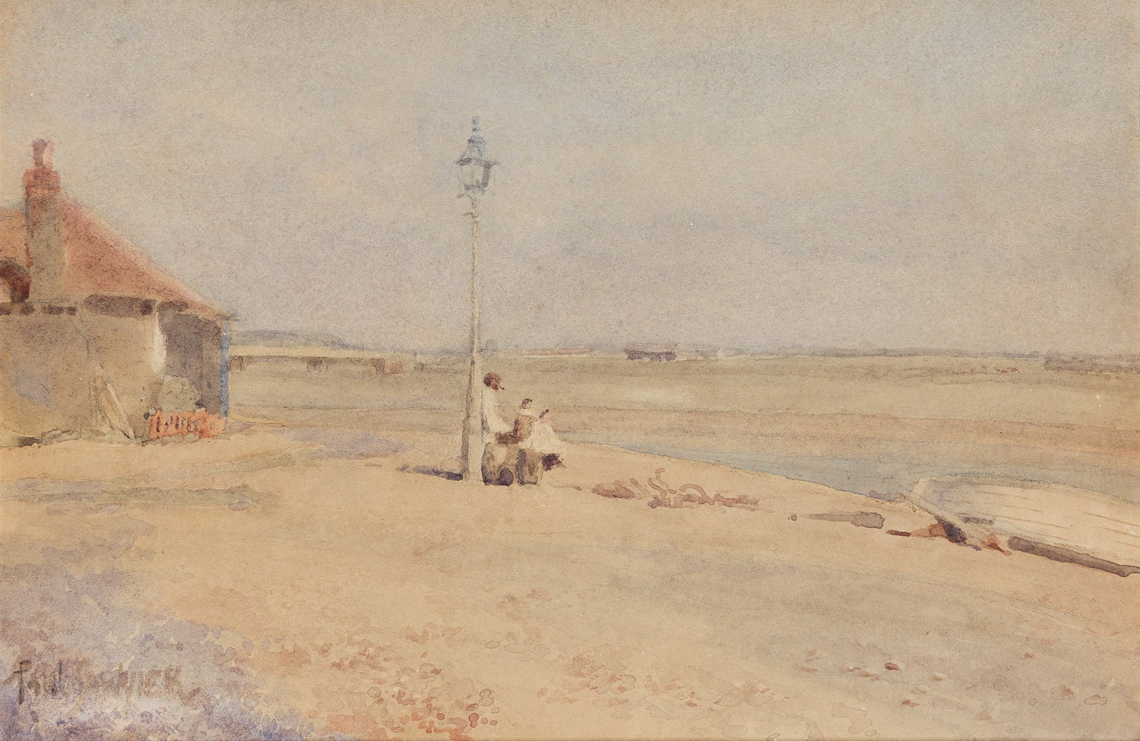 Paul Sawyier (1865-1917), Shoreline, Brooklyn, circa 1913. (1 of 1)