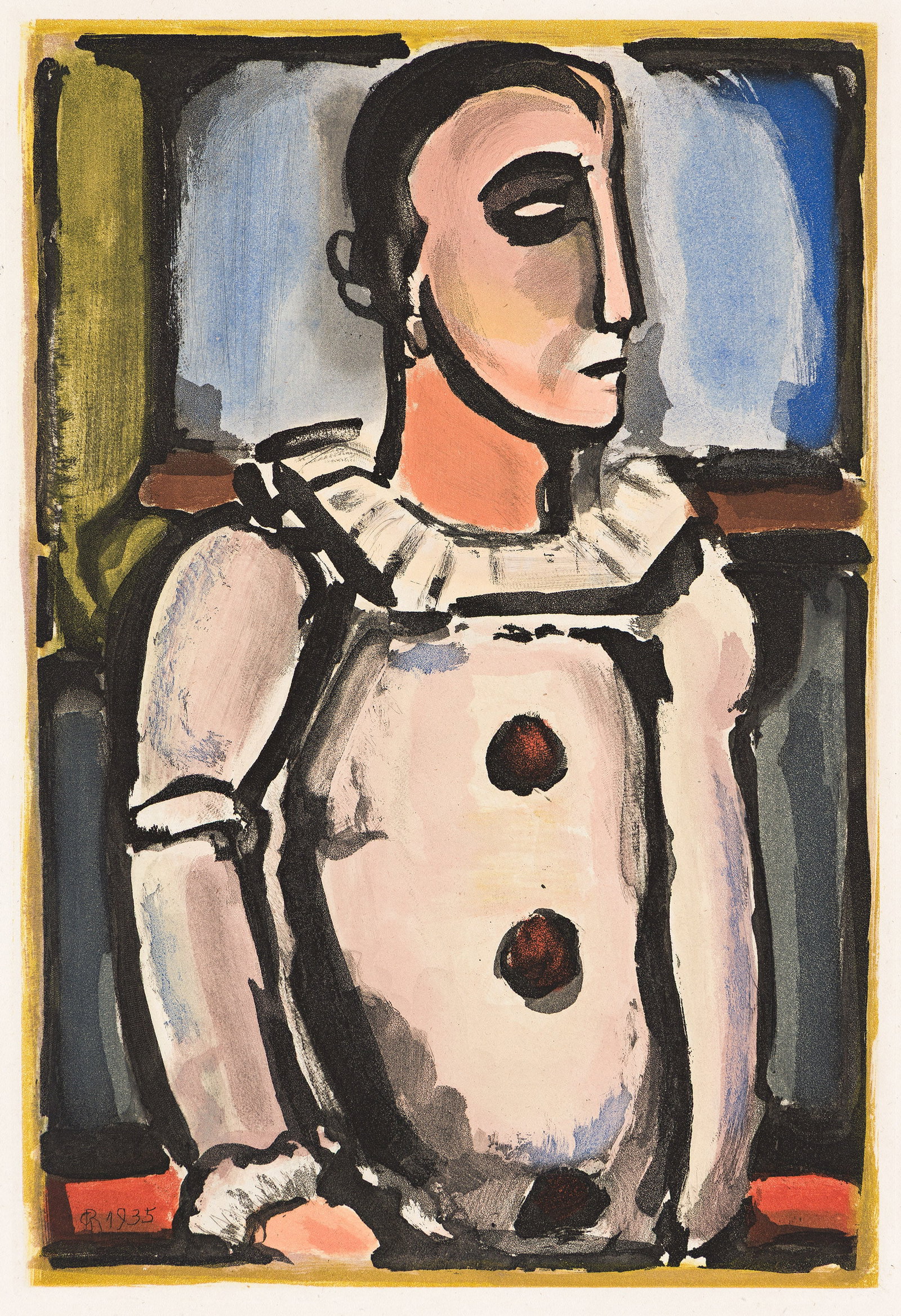 Georges Rouault (1871-1958), Pierrot, 1935. (1 of 1)