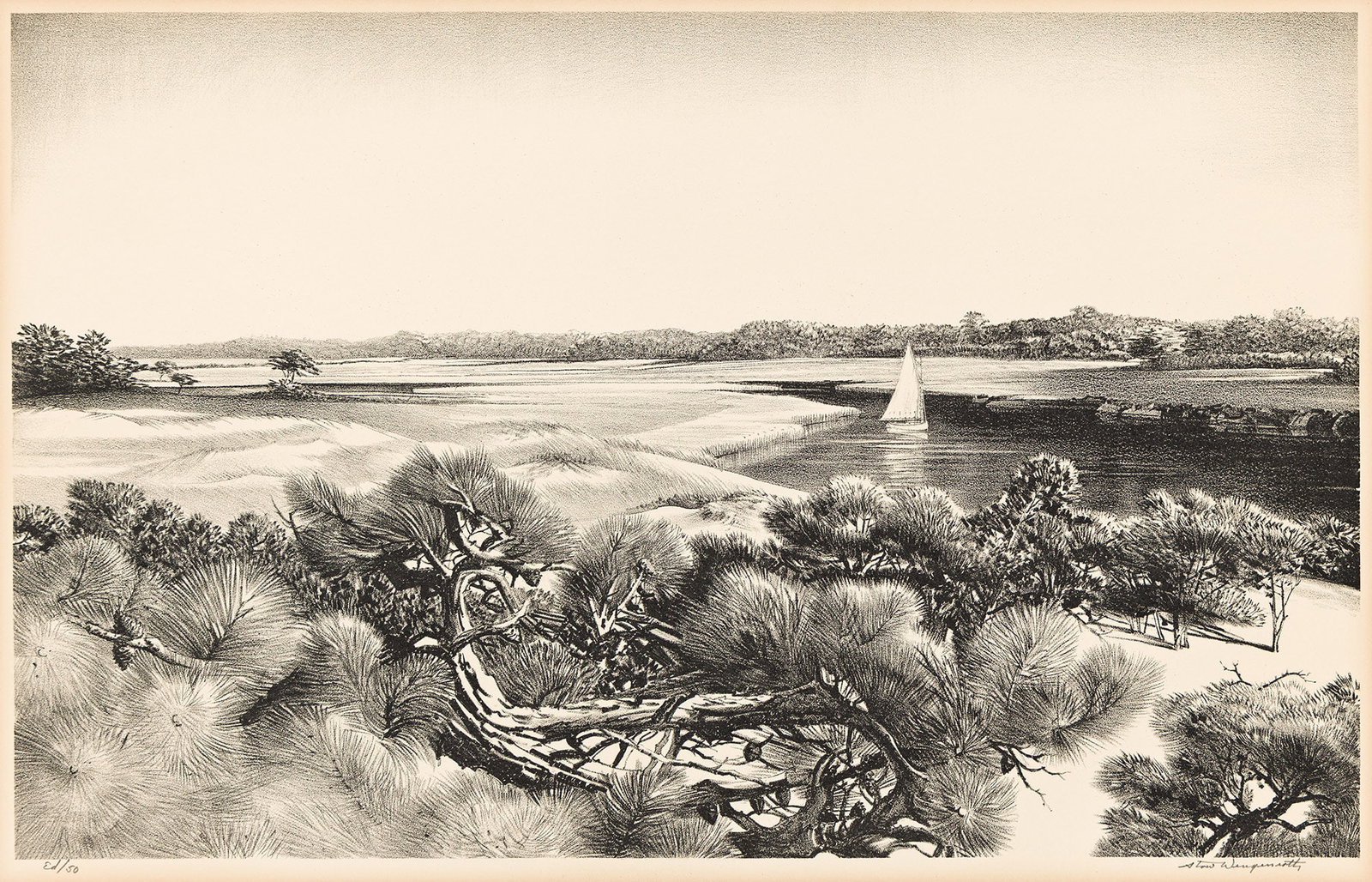 Stow Wengenroth (1906-1978), Exploring, 1964. (1 of 1)